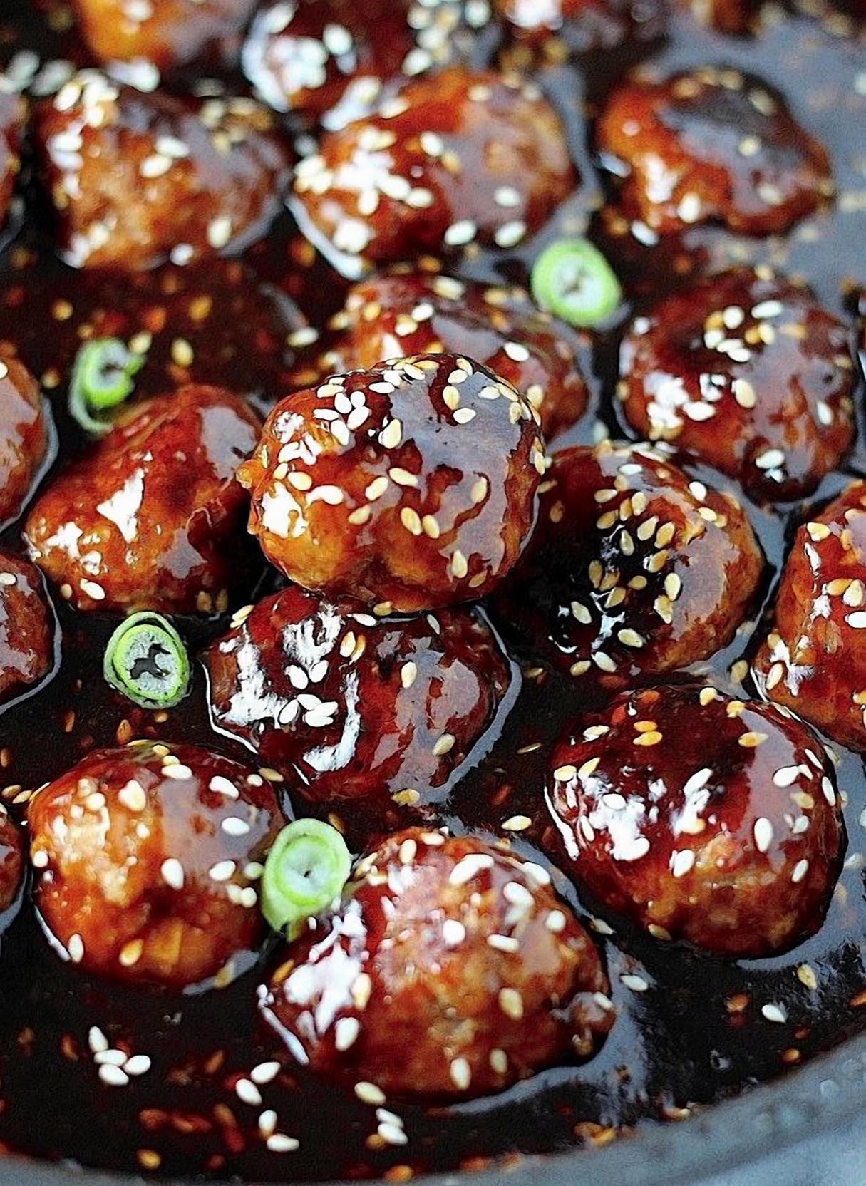 Teriyaki Meatball Bowls