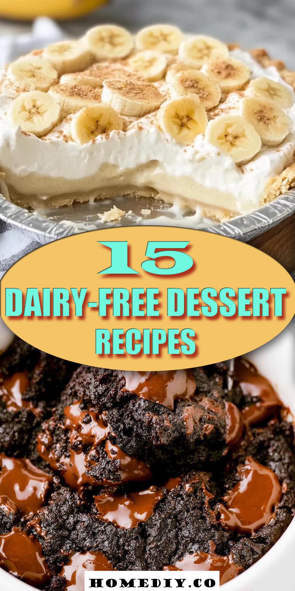 15 Dairy-free Dessert Recipes