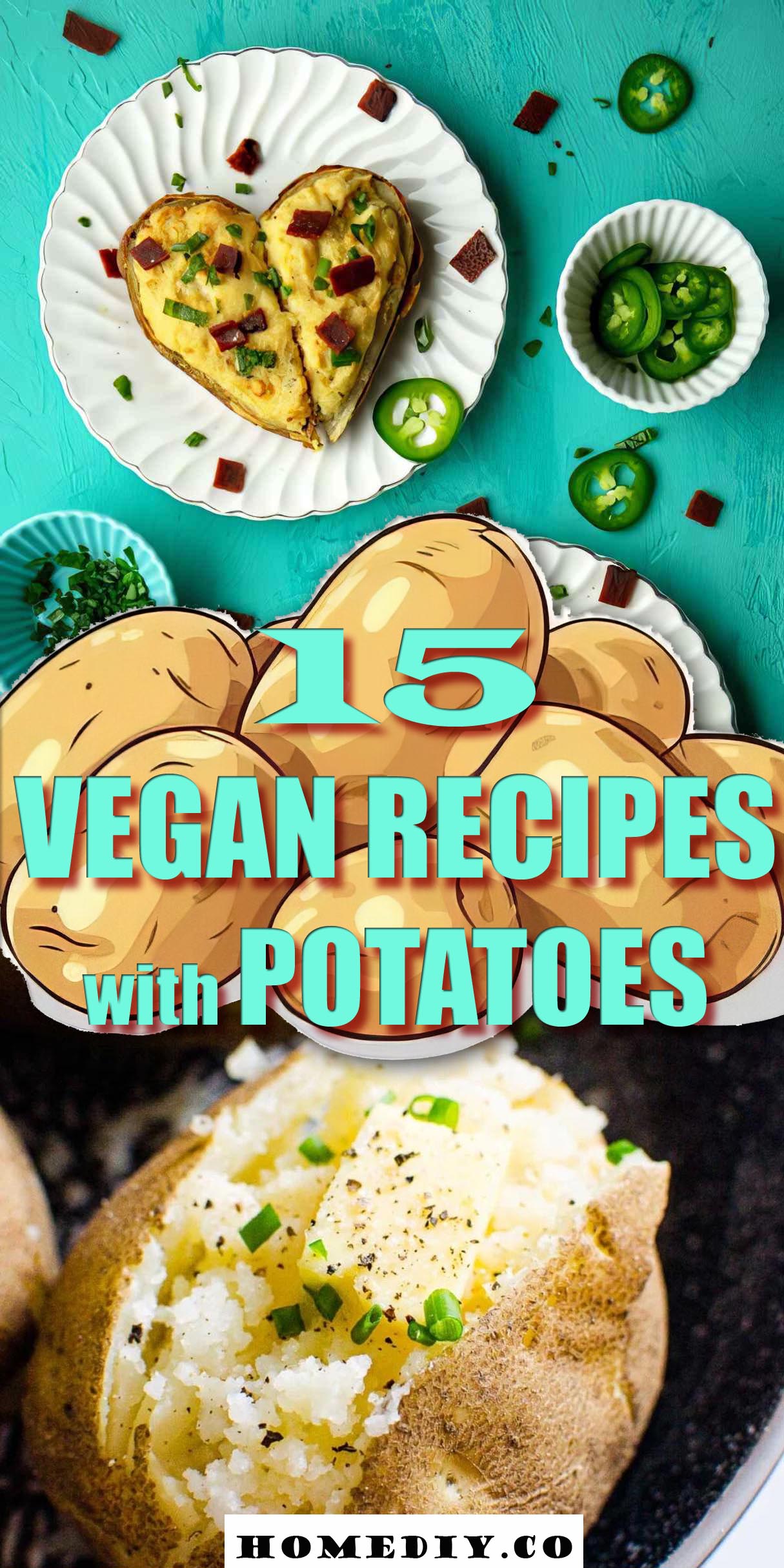 15 Vegan Recipes with Potatoes