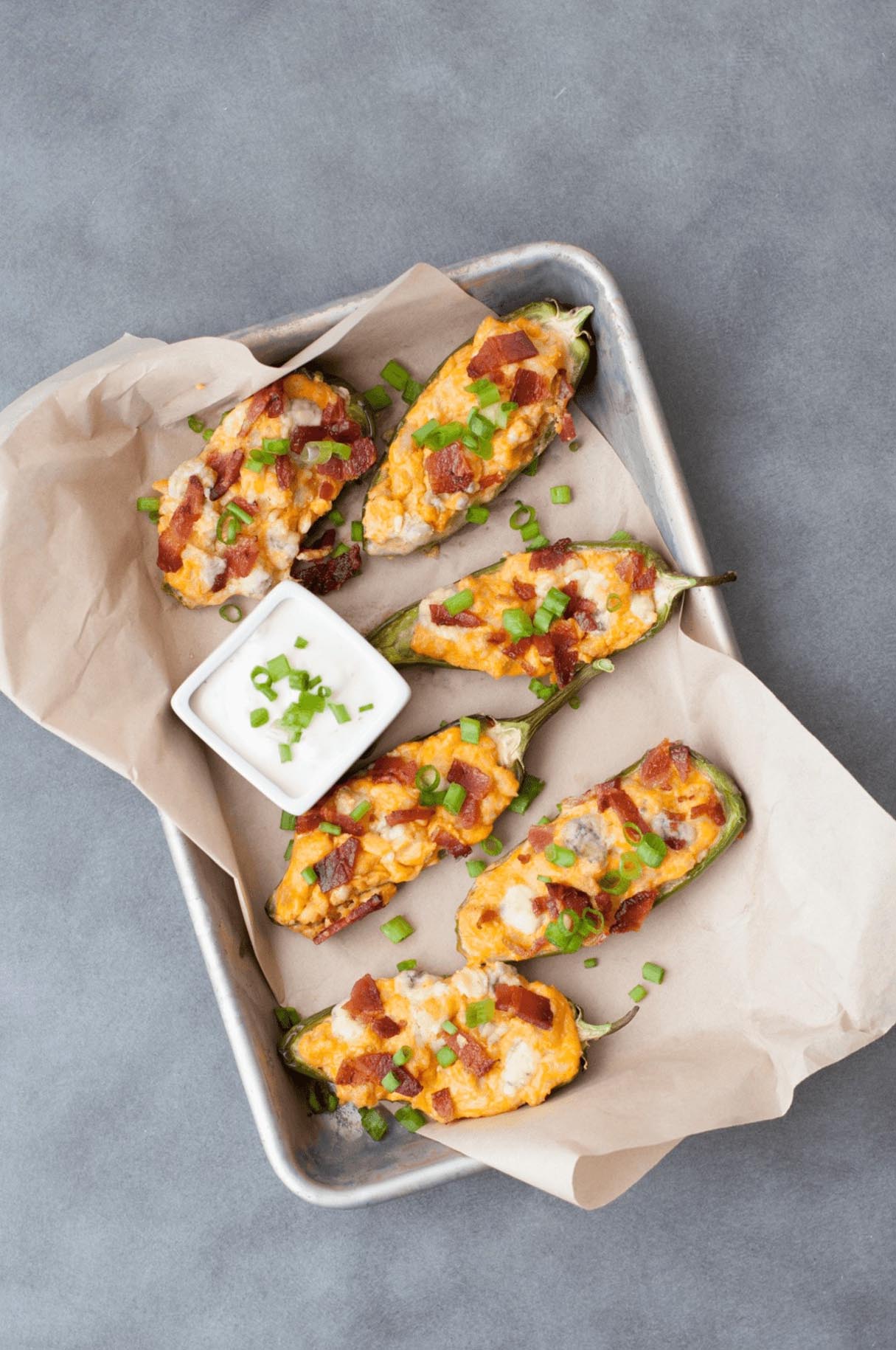 Buffalo Chicken Jalapeno Poppers