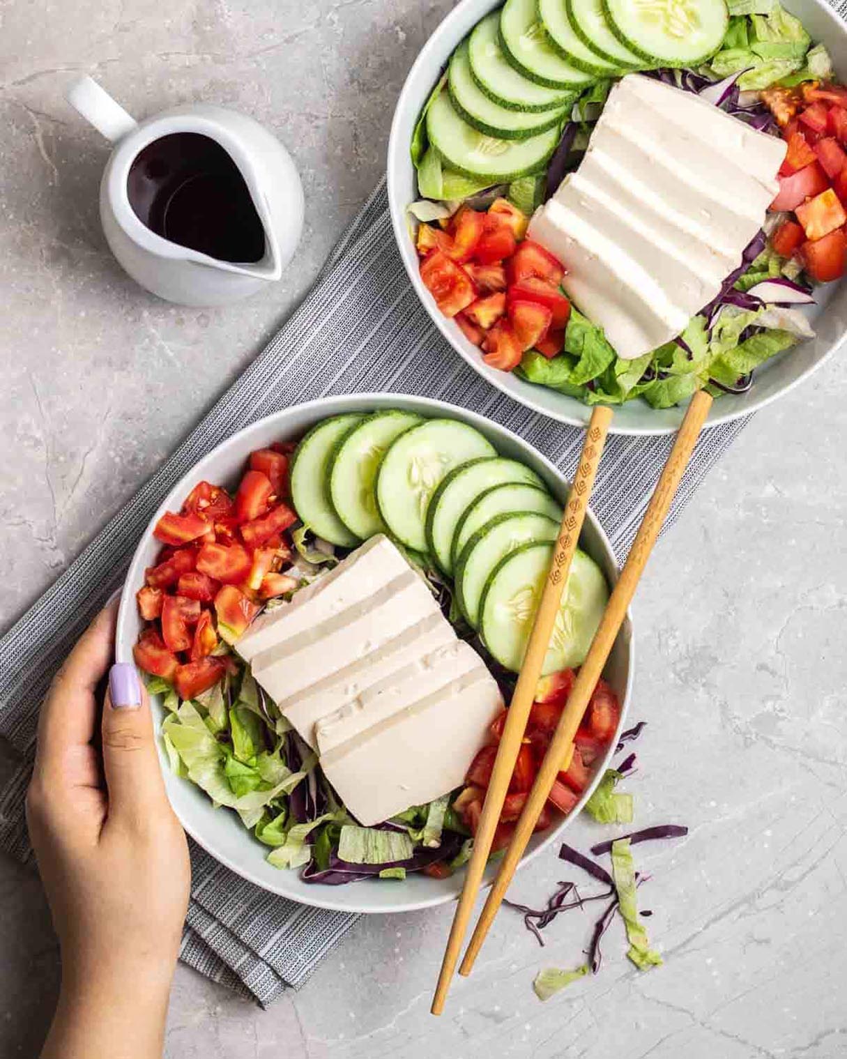 Cold Japanese Tofu Salad