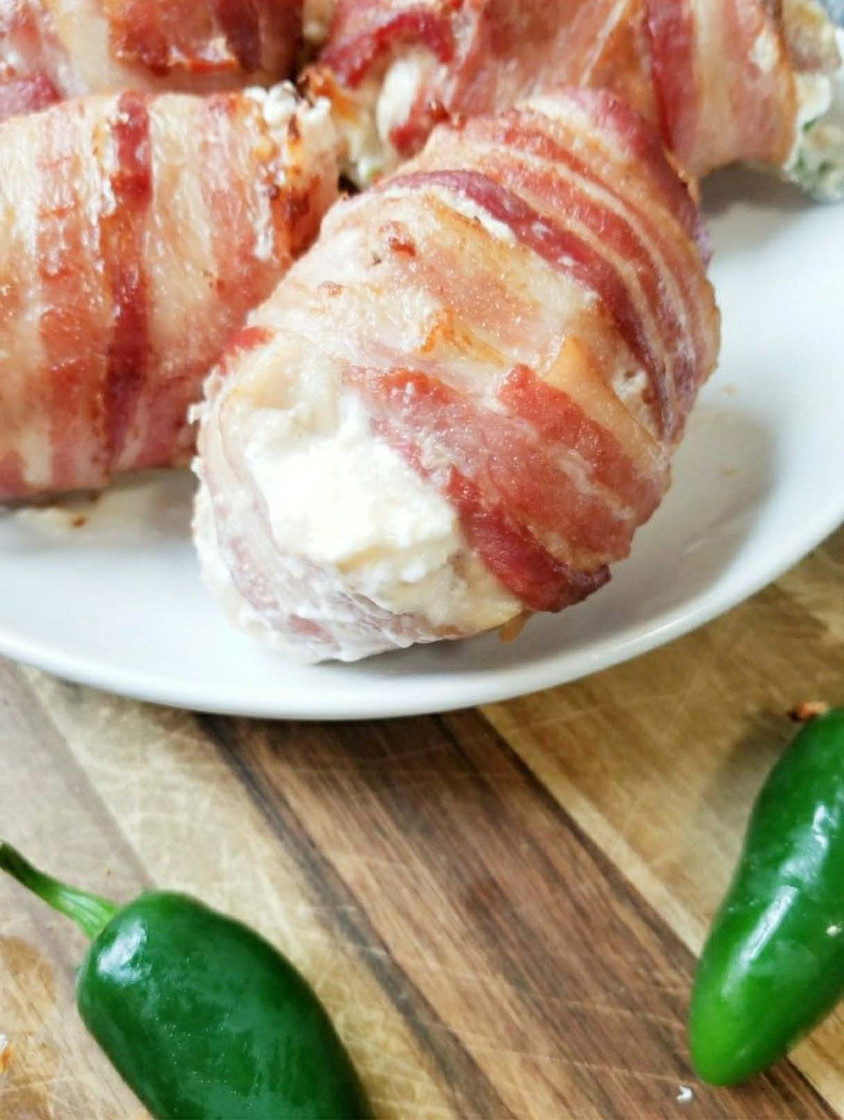 Delicious Air Fryer Jalapeno Popper Stuffed Chicken with Panko Bread Crumbs