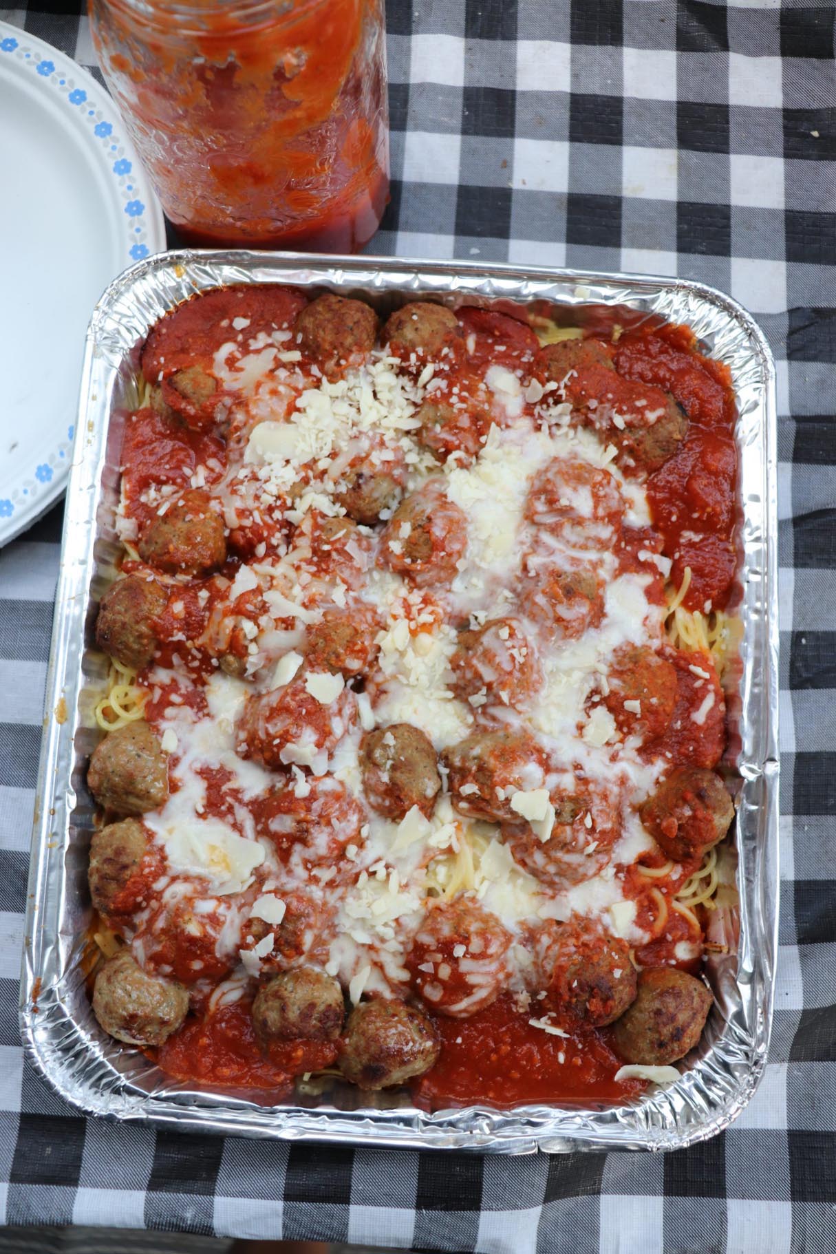 Easy Campfire Spaghetti Bake Recipe