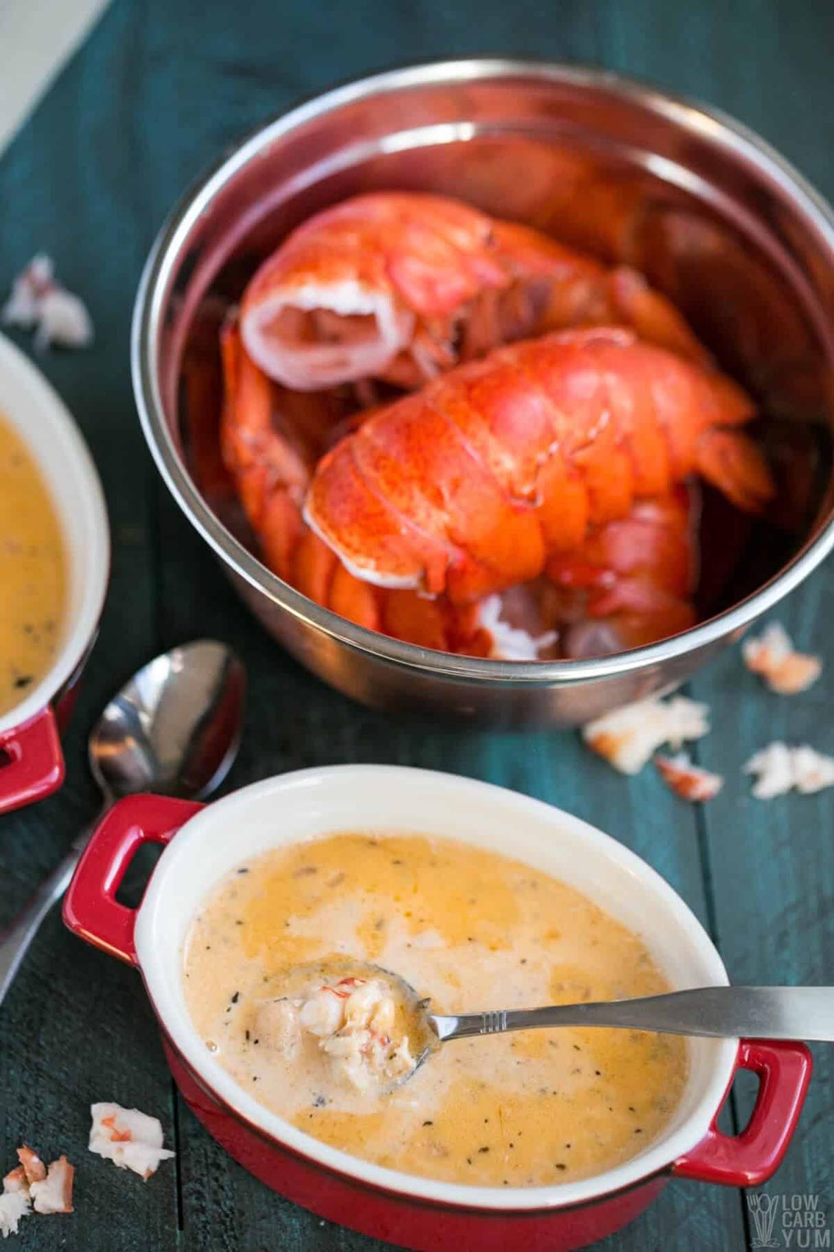 Easy Keto Lobster Bisque Recipe