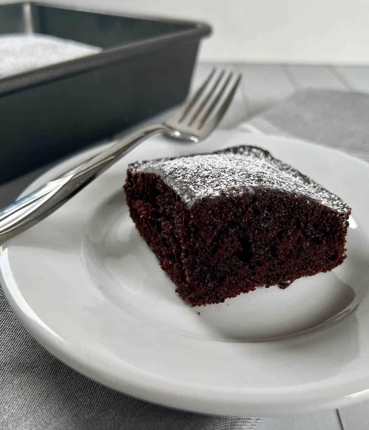 Eggless Chocolate Cake (Dairy-Free)