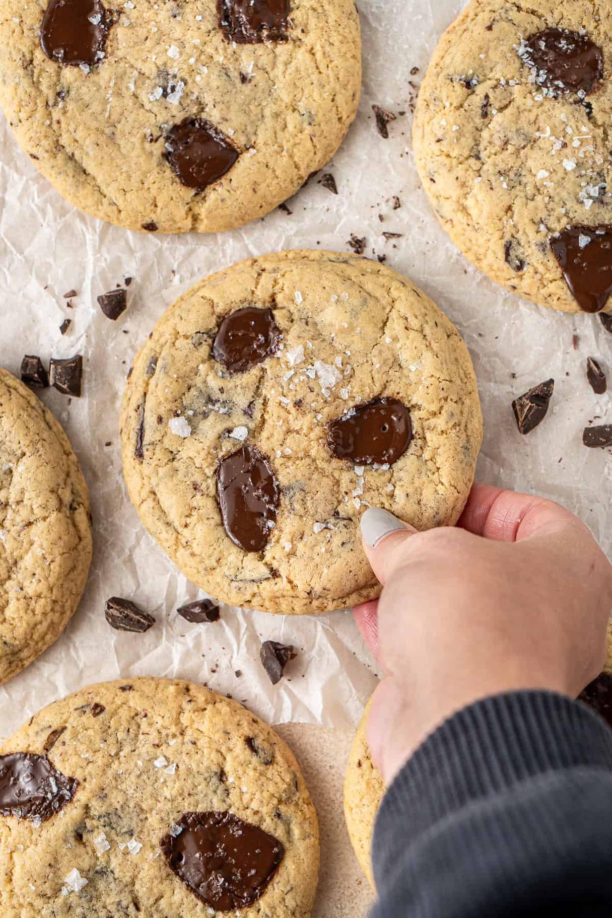 GIANT&nbsp;Chocolate Chip Cookie with Dairy-free Nuttelex Buttery