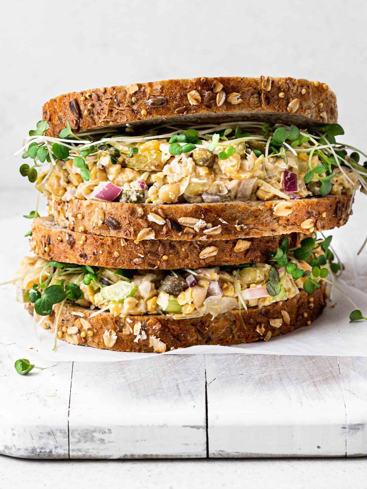 Healthy and Tasty Buffalo Chickpea Salad Sandwich Recipe
