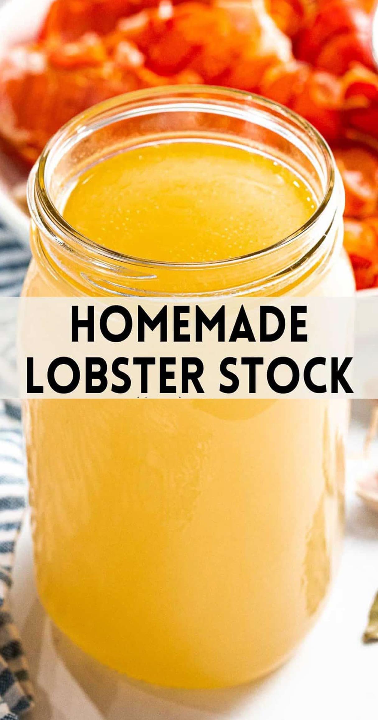 Homemade Lobster Stock