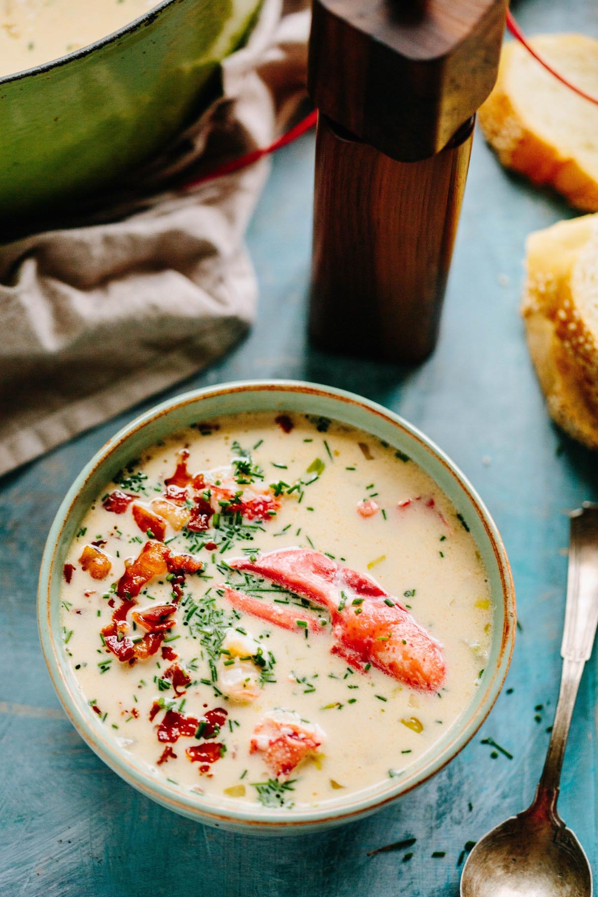 How to Make a Lobster Corn Chowder