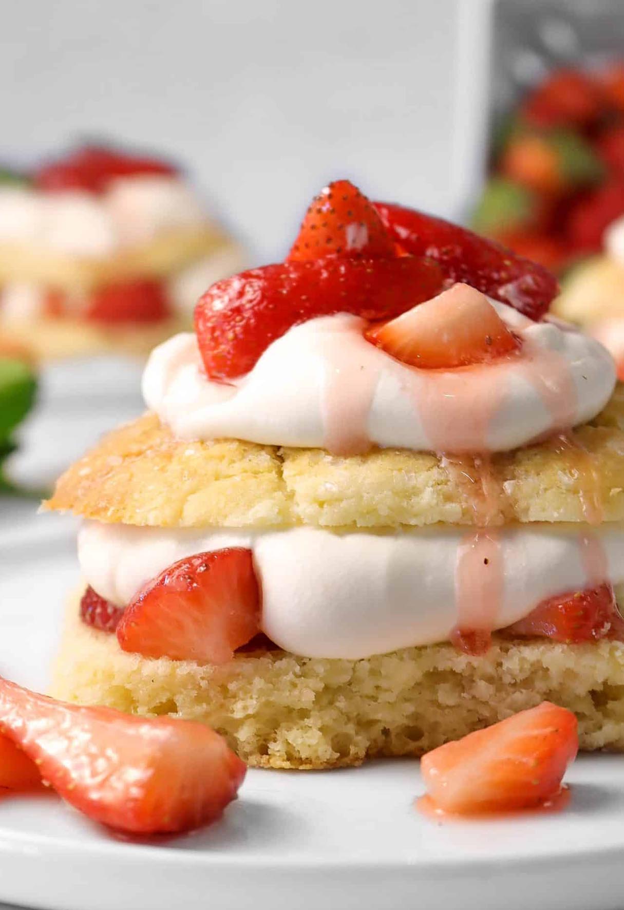 Irresistible Strawberry Marshmallow Cake