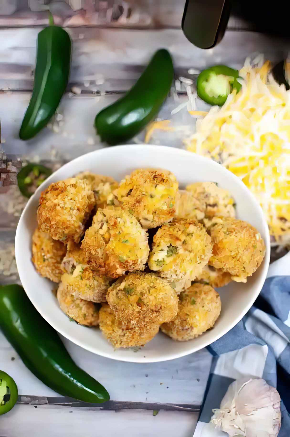 Jalapeño Popper Bites in the Air Fryer
