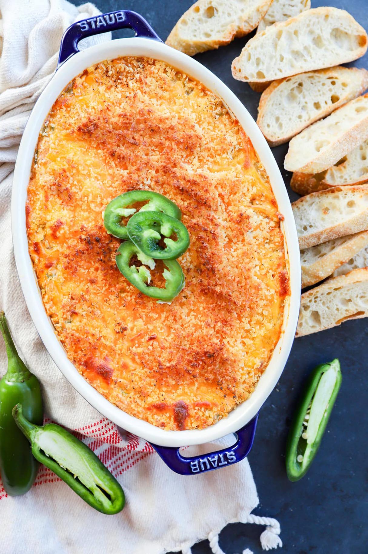 Jalapeno Popper Dip - Awesome Hot Party Dip! (with Keto version)