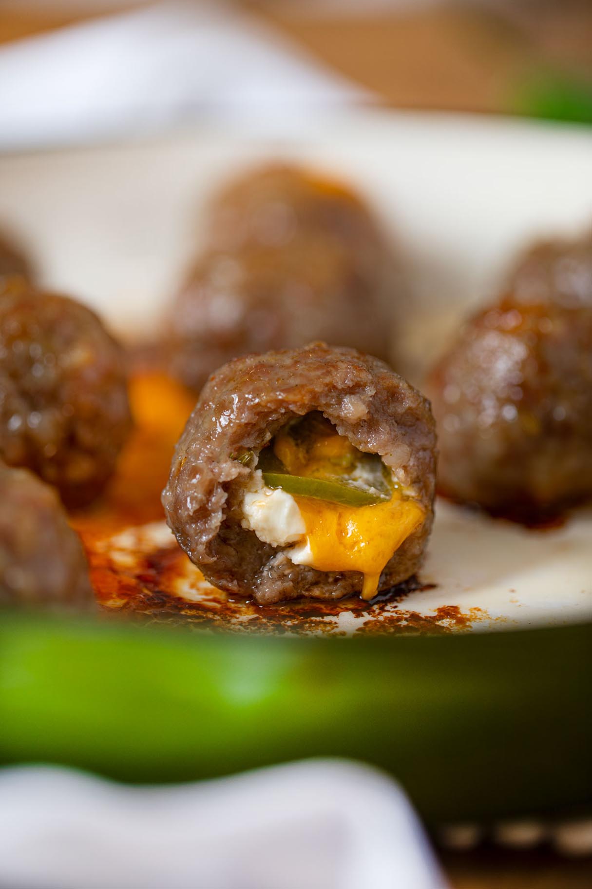 Jalapeno Popper Meatballs Recipe