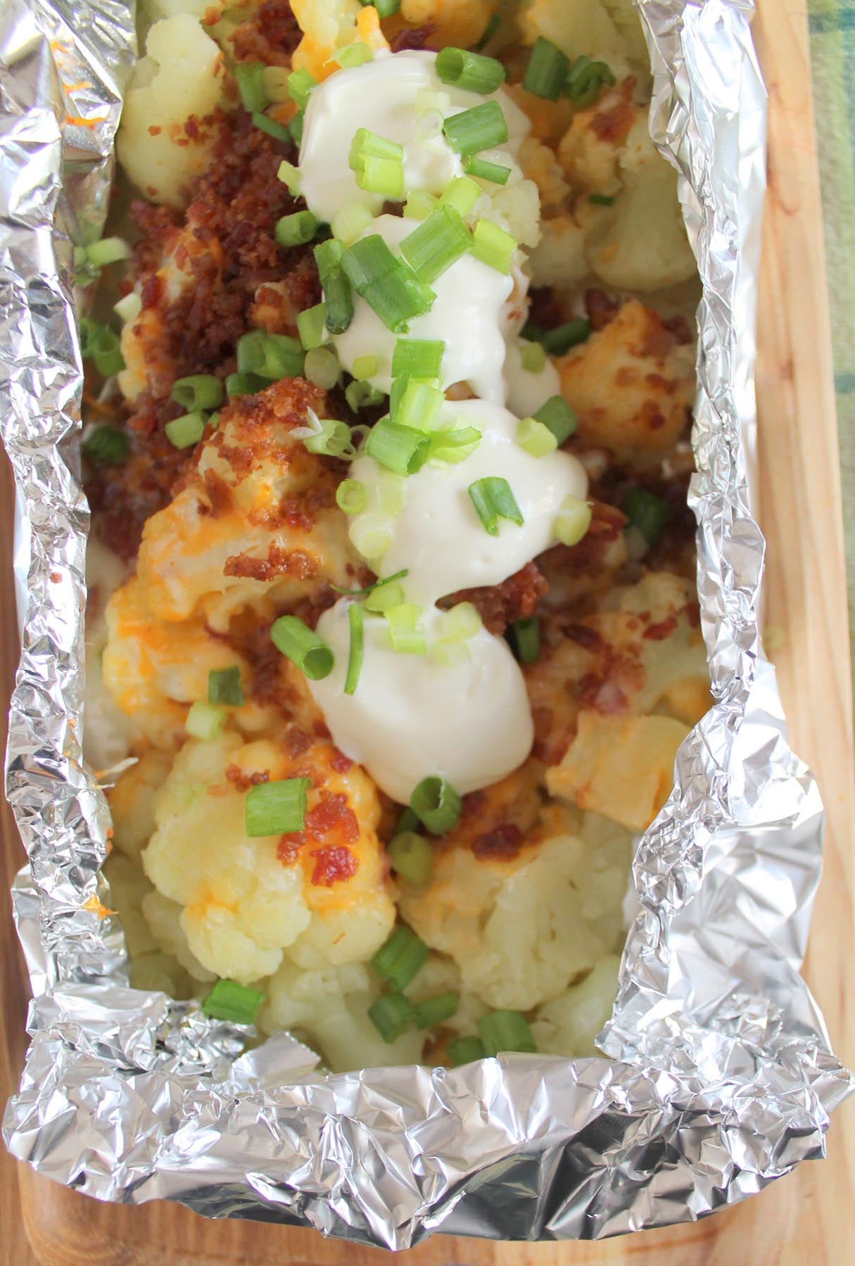 Loaded Campfire Cauliflower Recipe