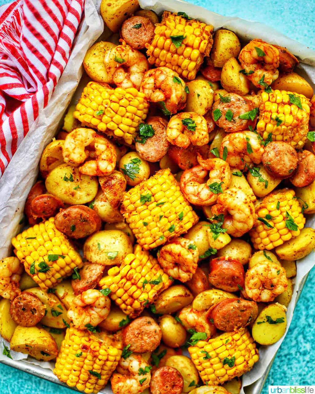 Low Country Boil Foil Packets
