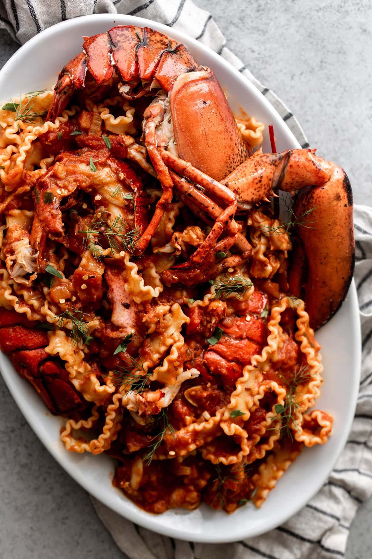 Make Lobster Fra Diavlo with Whole Lobster!