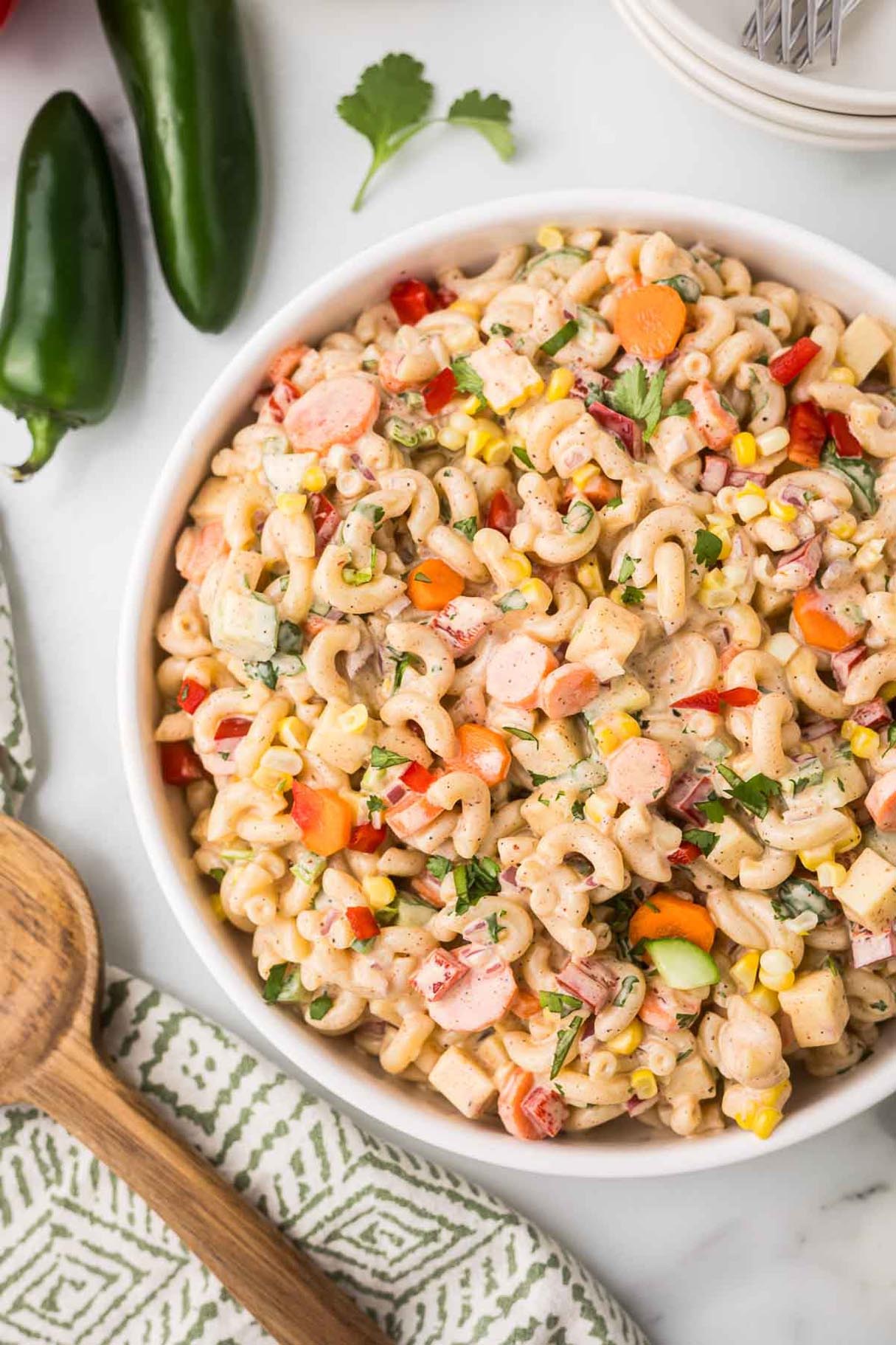 Mexican Macaroni Salad Recipe