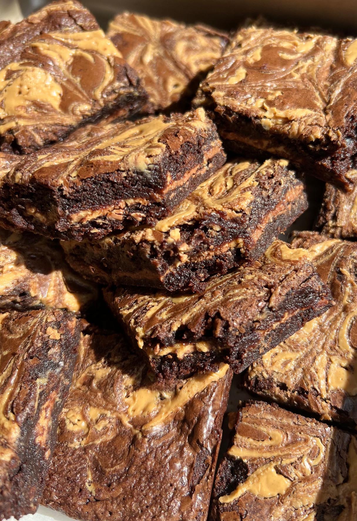 Peanut Butter Brownies