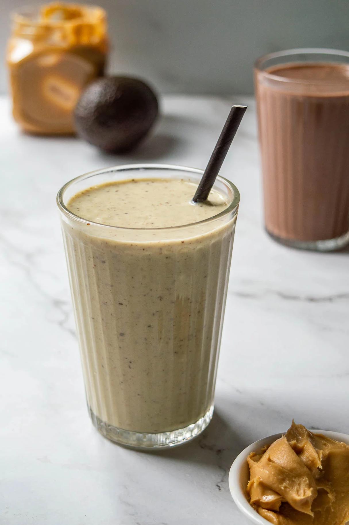 Perfect Creamy Peanut Butter Milkshake