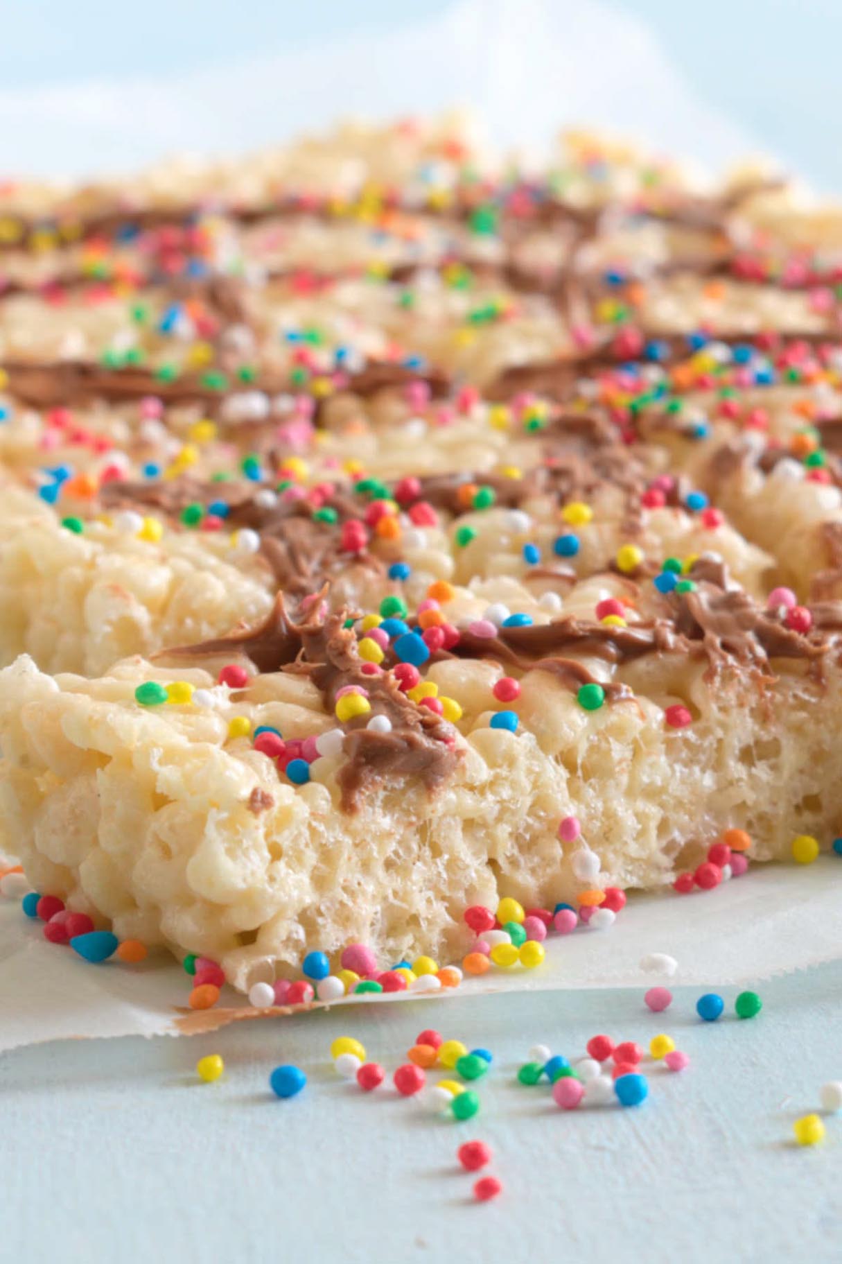 Rice Bubble Marshmallow Slice