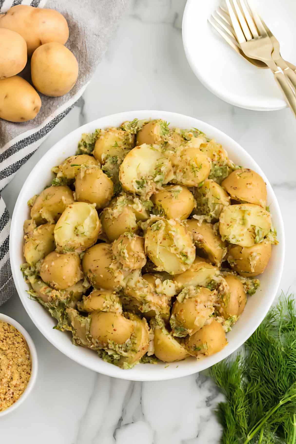 Tangy Dill Potato Salad