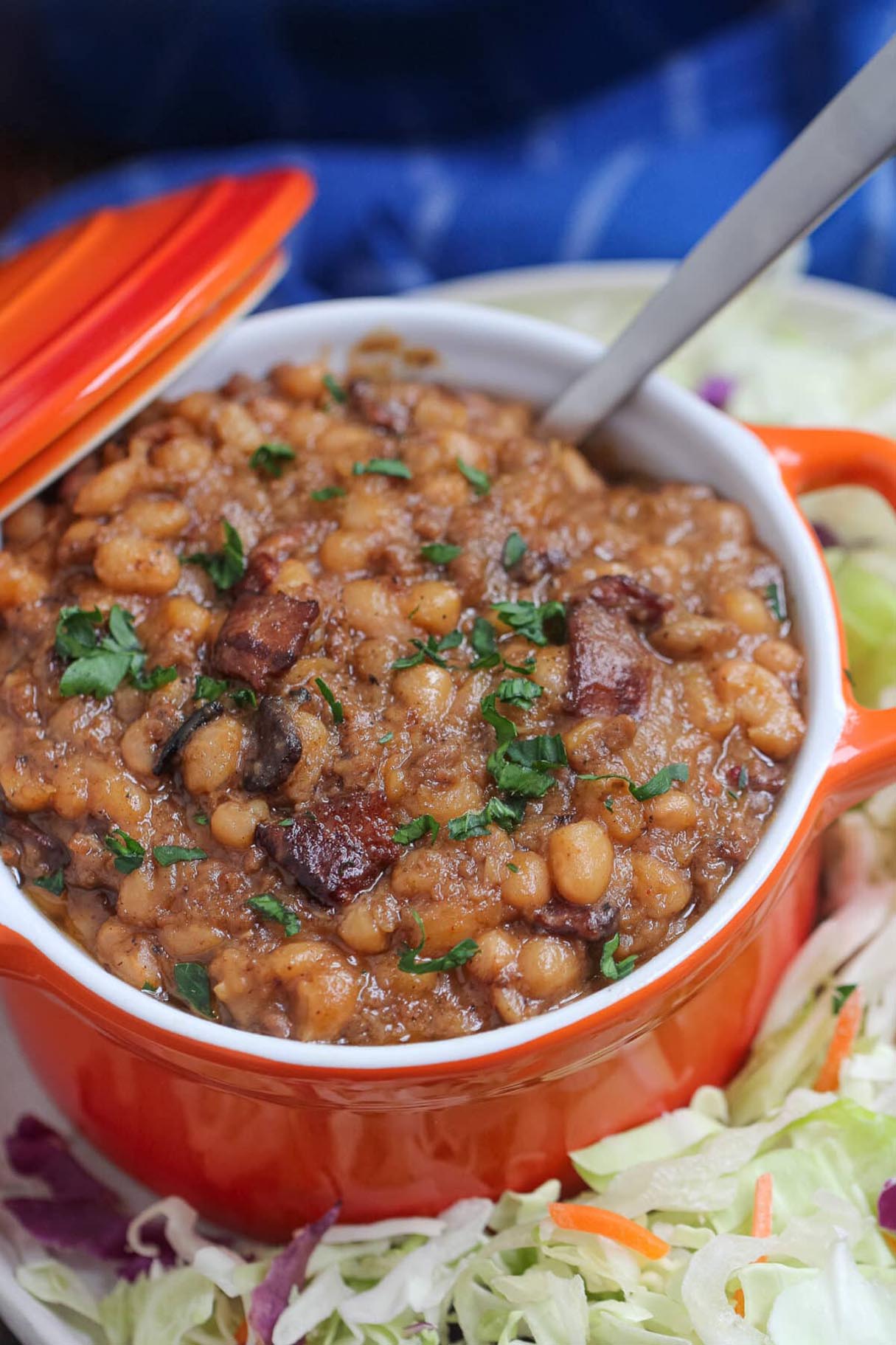 The BEST Homemade Cowboy Baked Beans Recipe