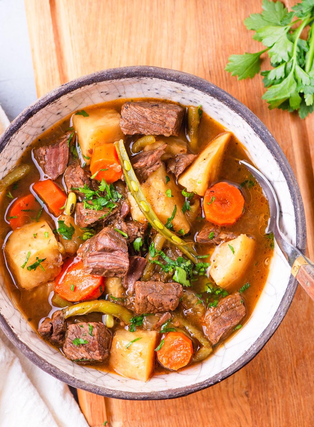 The Best Keto Beef Stew Crockpot Recipe