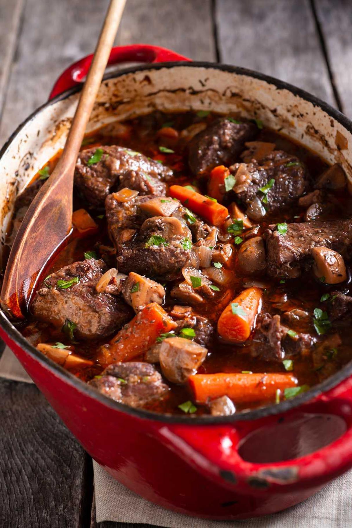 The Easiest Beef Burgundy Stew