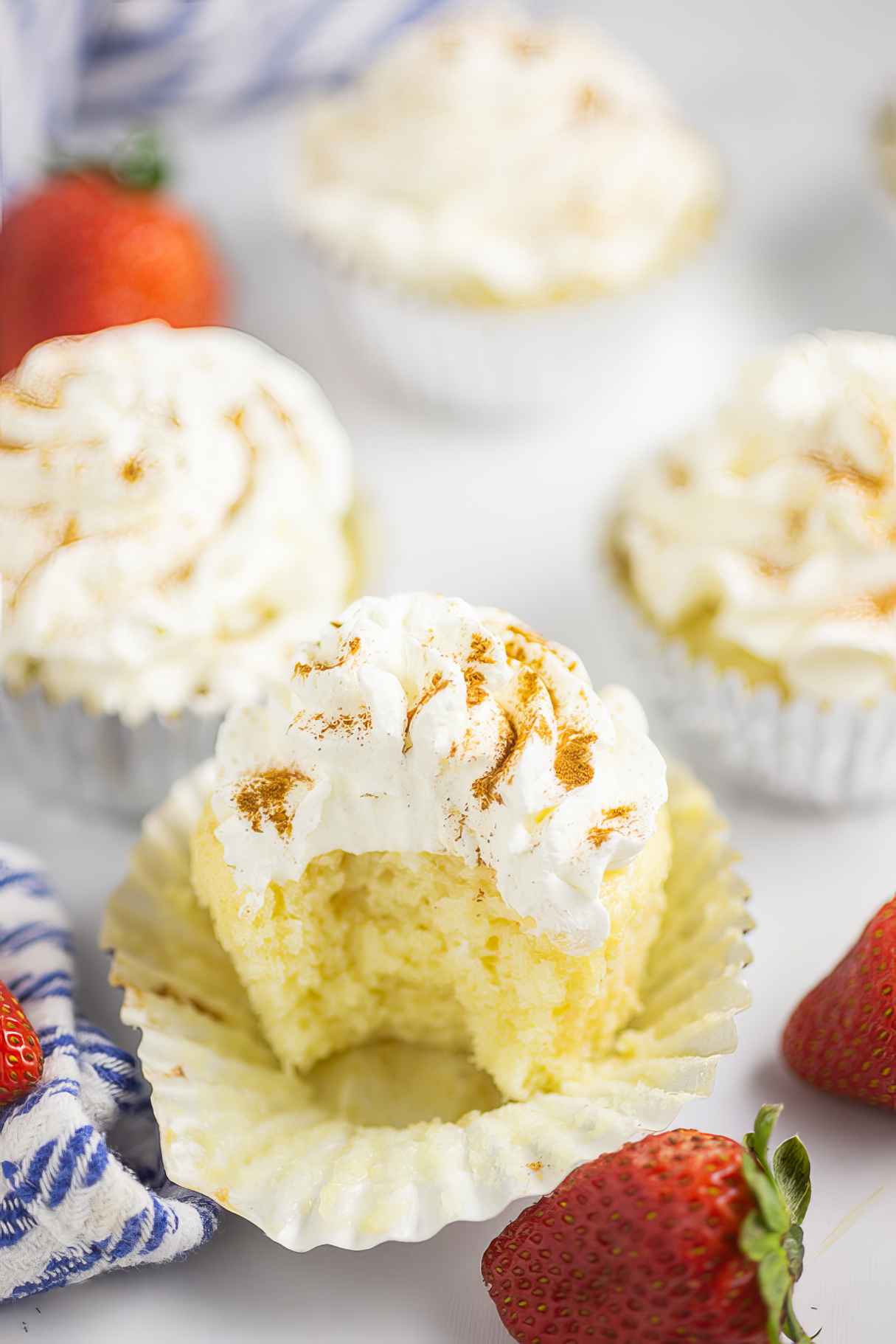 Tres Leches Cupcakes