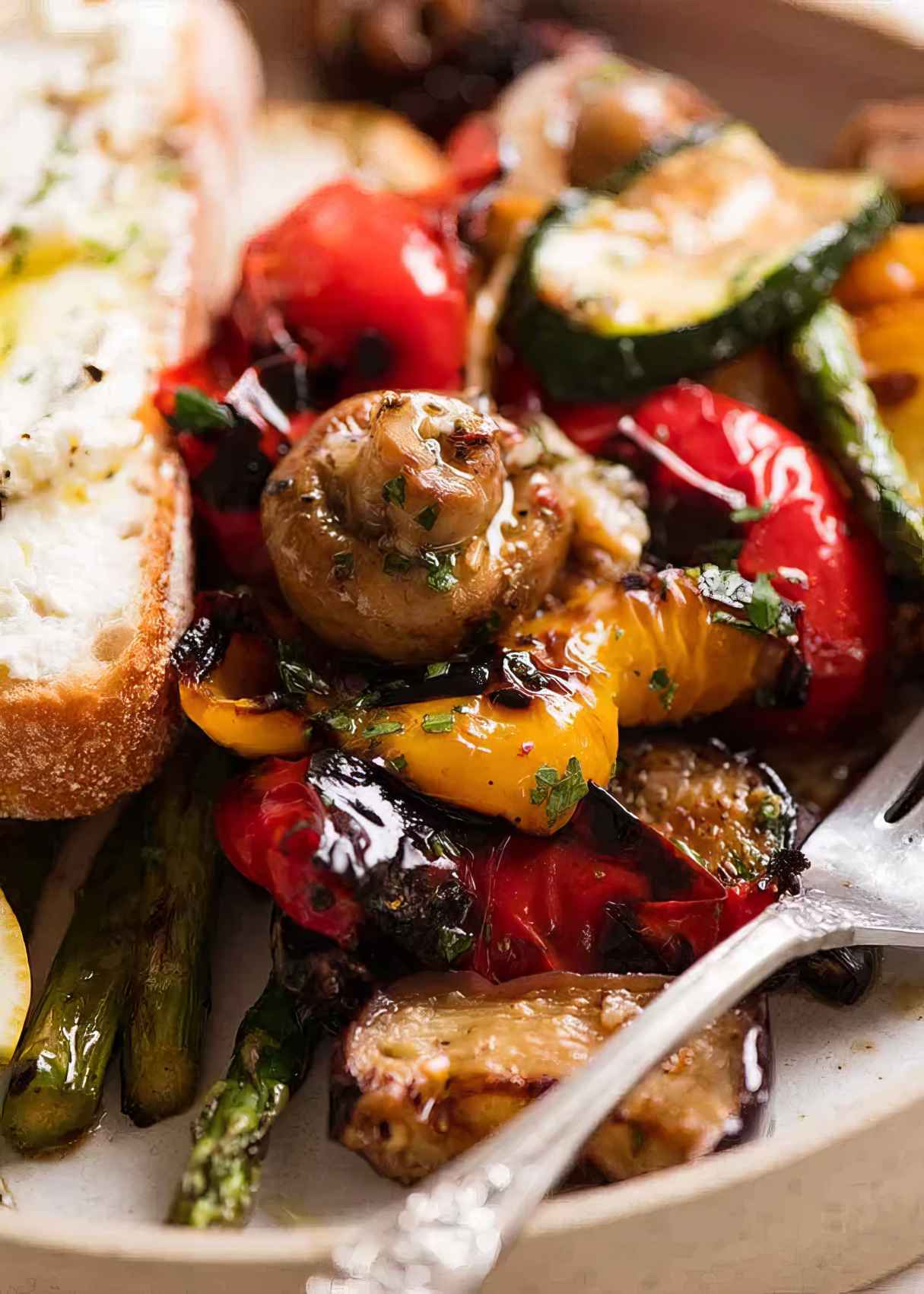 Marinated BBQ Grilled Vegetables