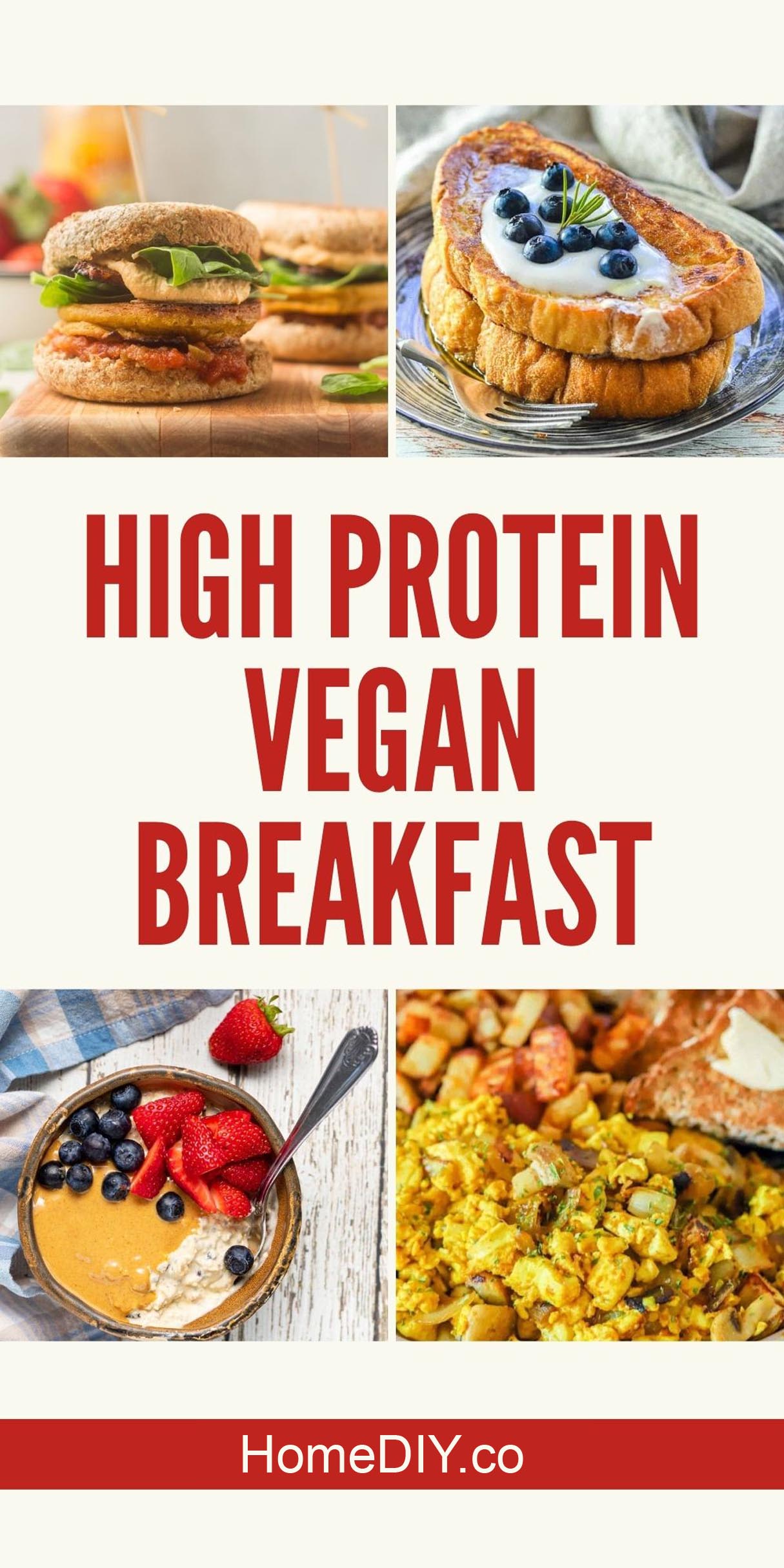 15 High Protein Vegan Breakfasts