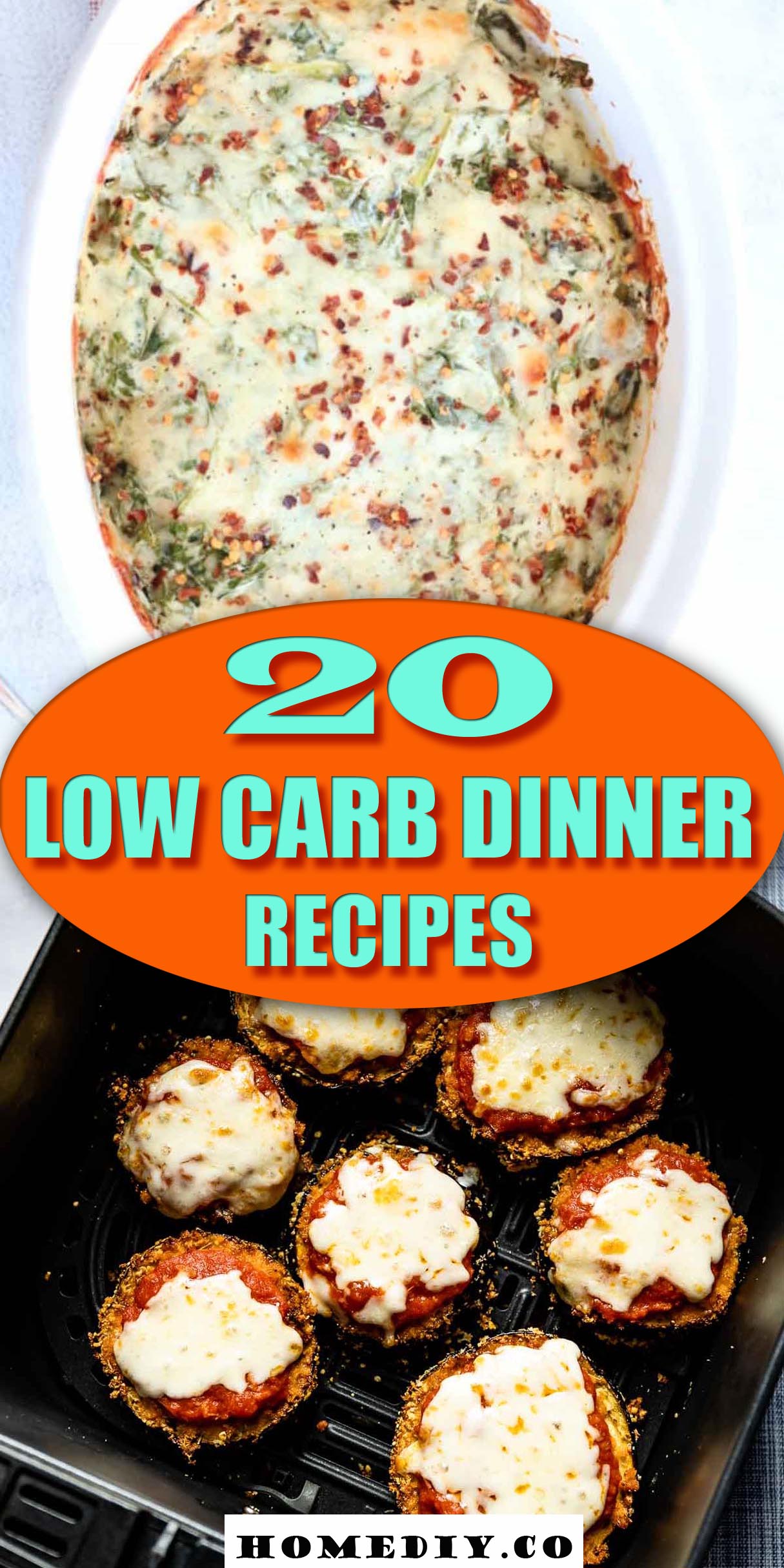 20 Low Carb Dinner Recipes