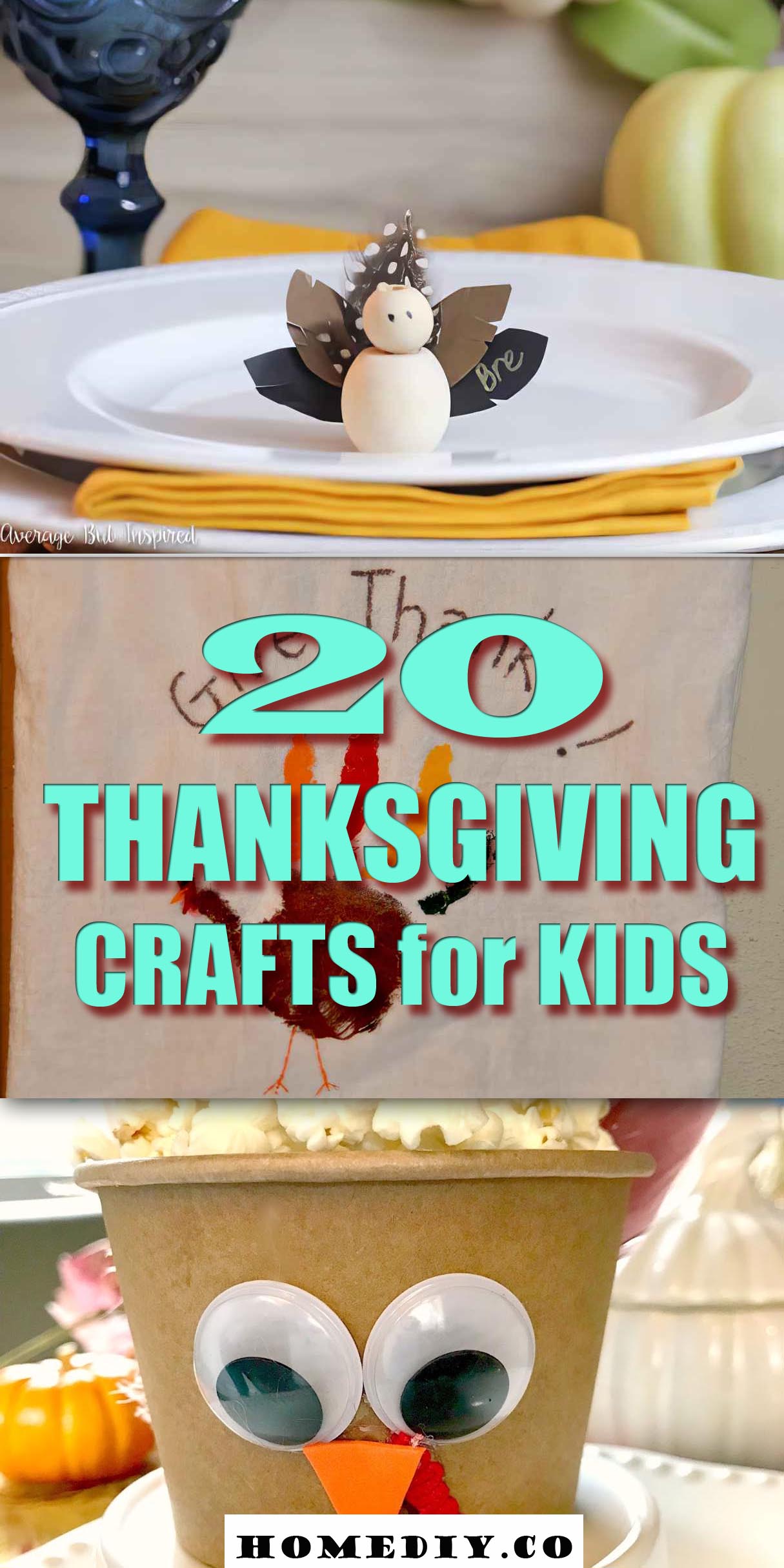 20 Thanksgiving Crafts