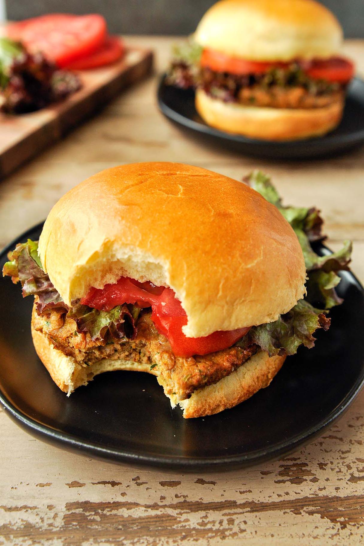 Air Fryer Turkey Burgers