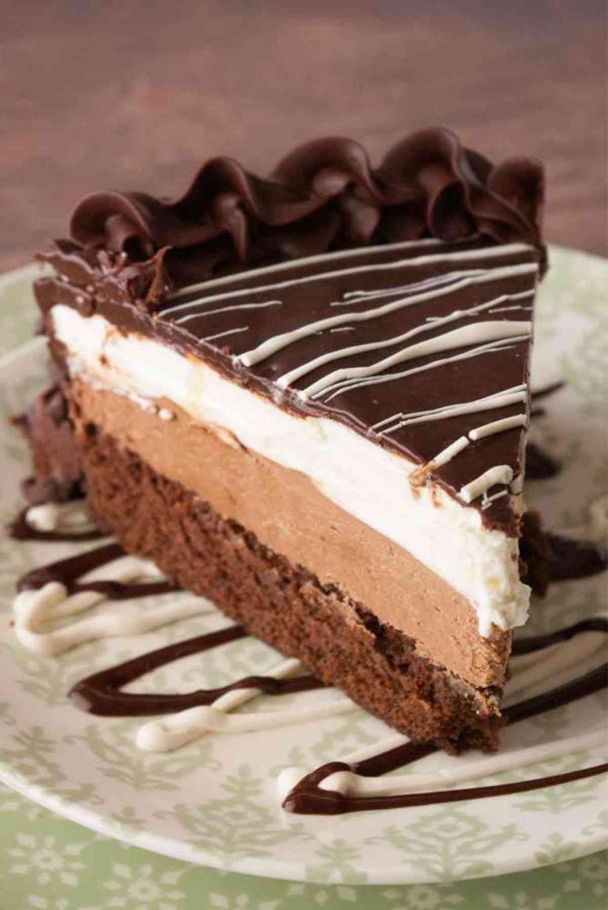 Black Tie Mousse Cake