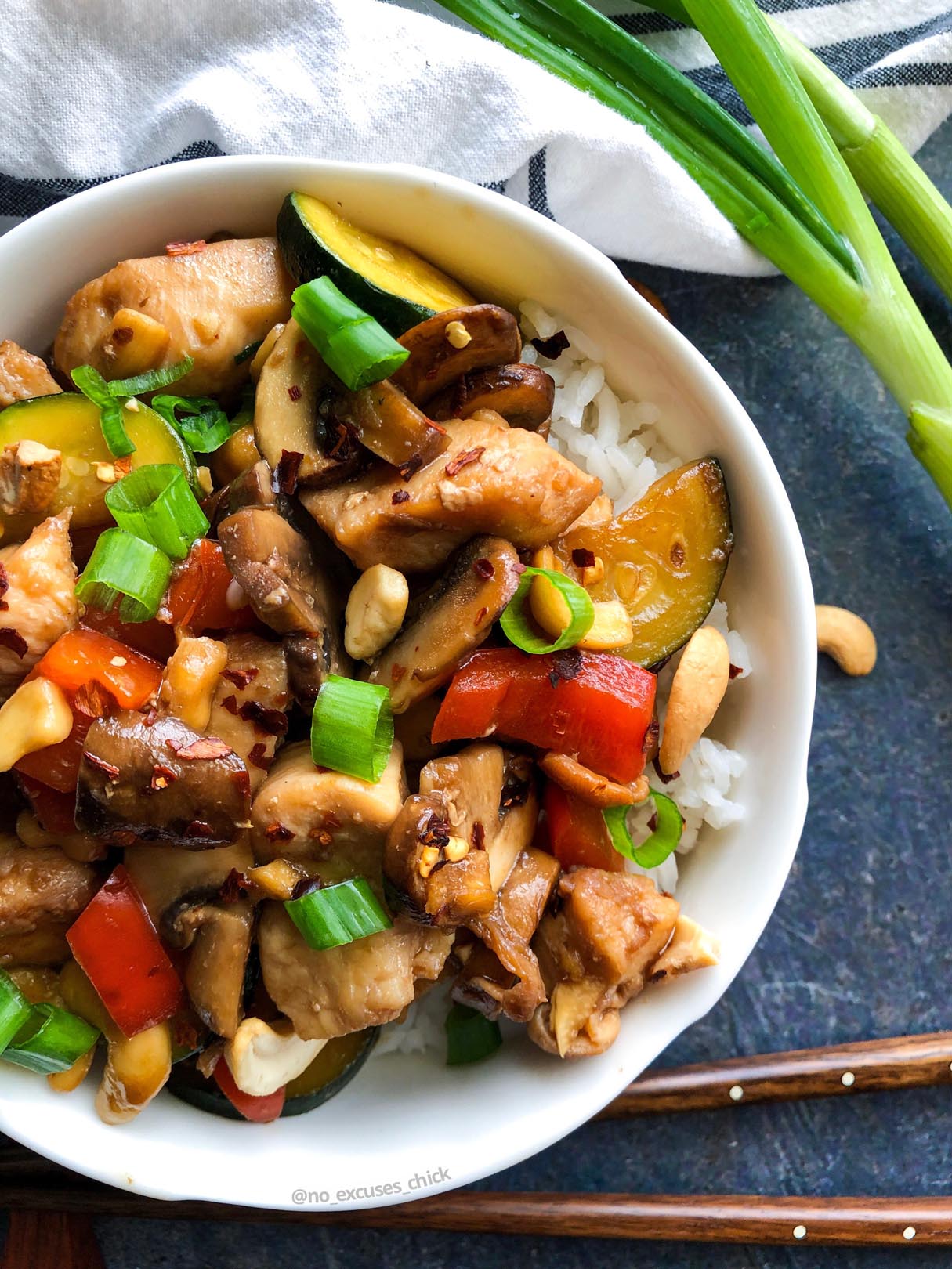 Chinese Cashew Chicken (Gluten-Free, Soy-Free)