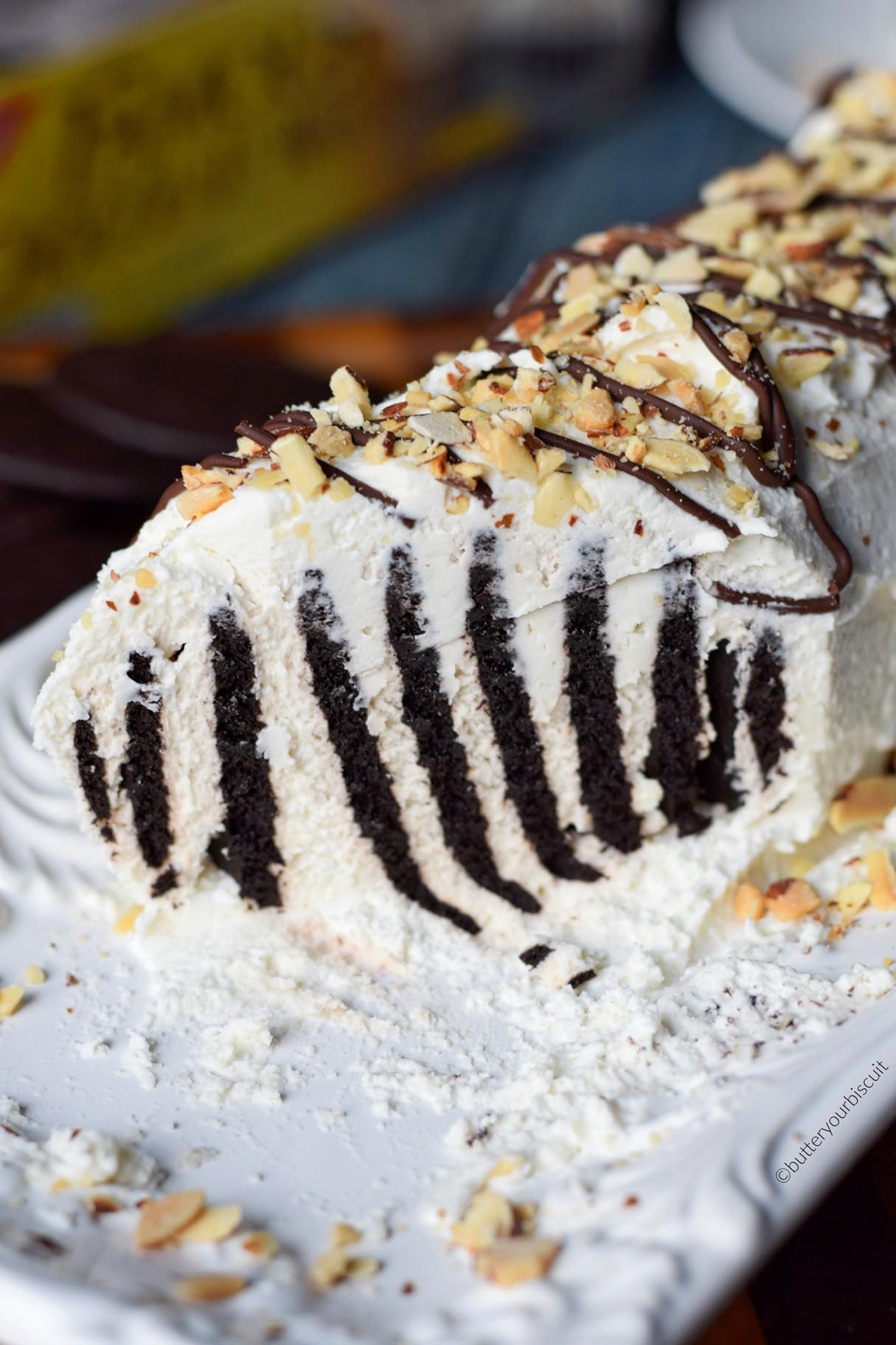 Chocolate Wafer Icebox Cake