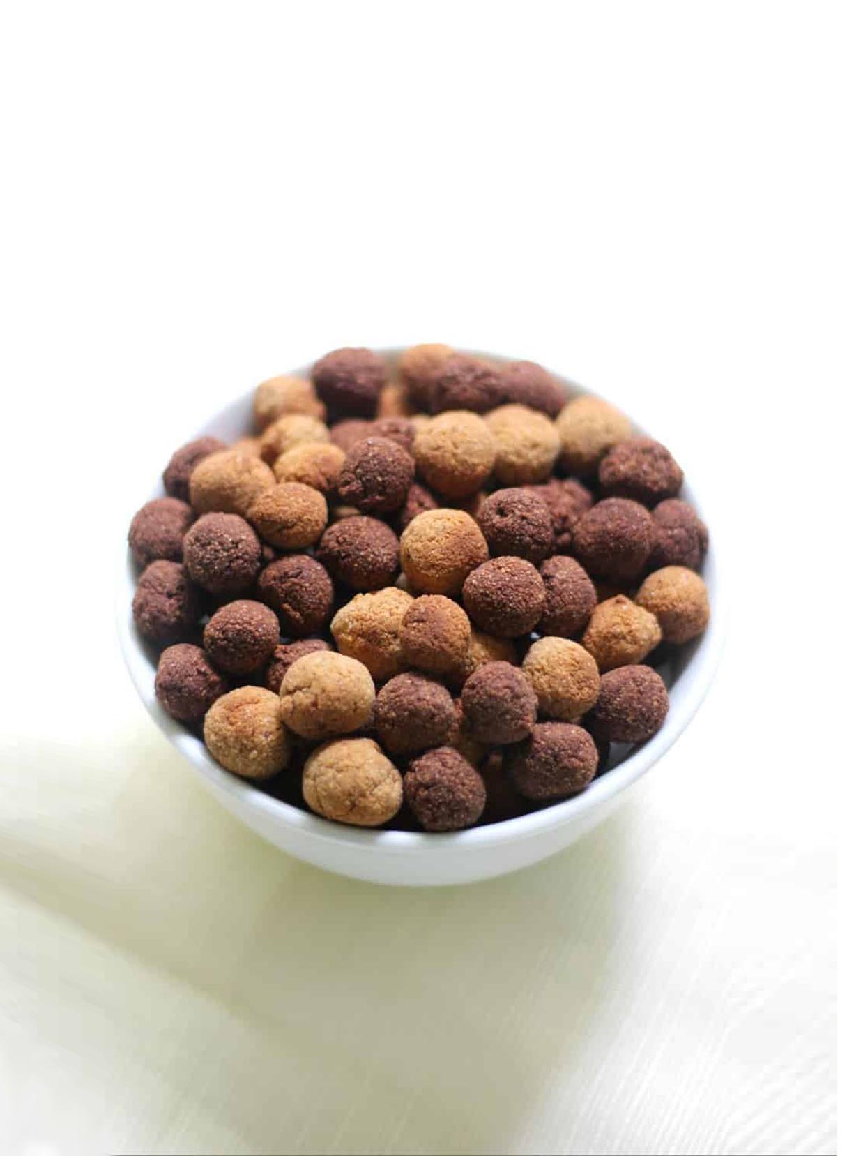 Copycat Gluten-Free Reese's Puffs Cereal (Vegan, Grain-Free)