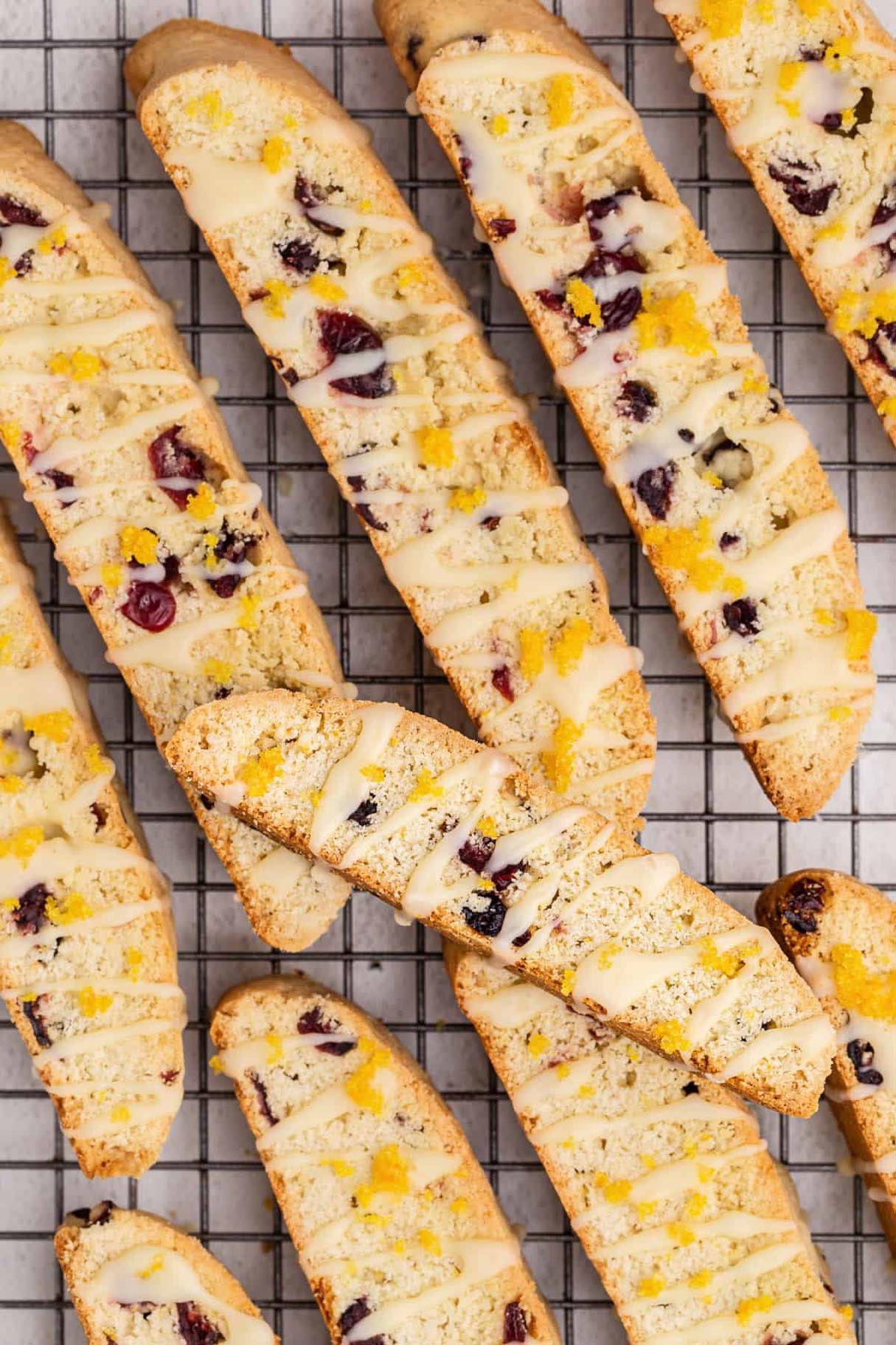 Cranberry Orange Biscotti