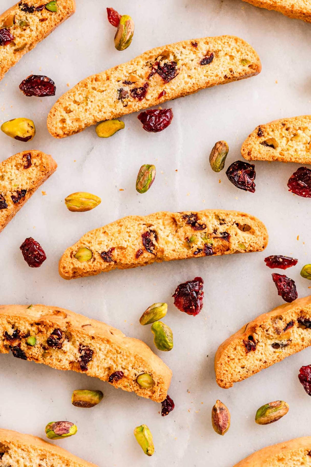 Cranberry Pistachio Biscotti