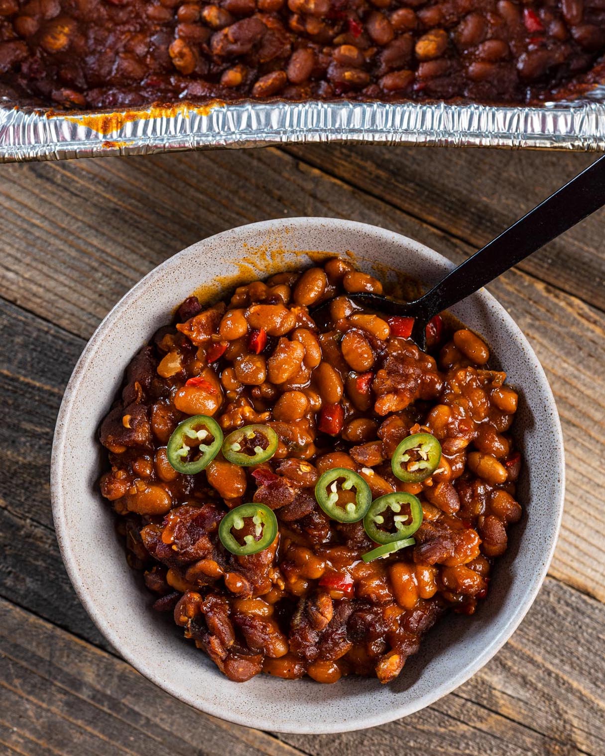 Delicious and Impressive Smoked Brisket Baked Beans