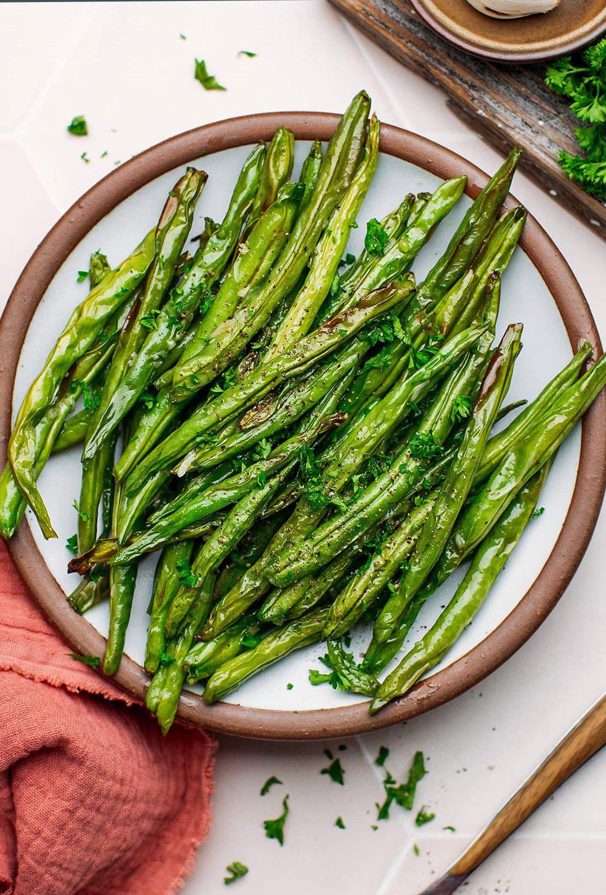 Easy Air Fryer Green Beans