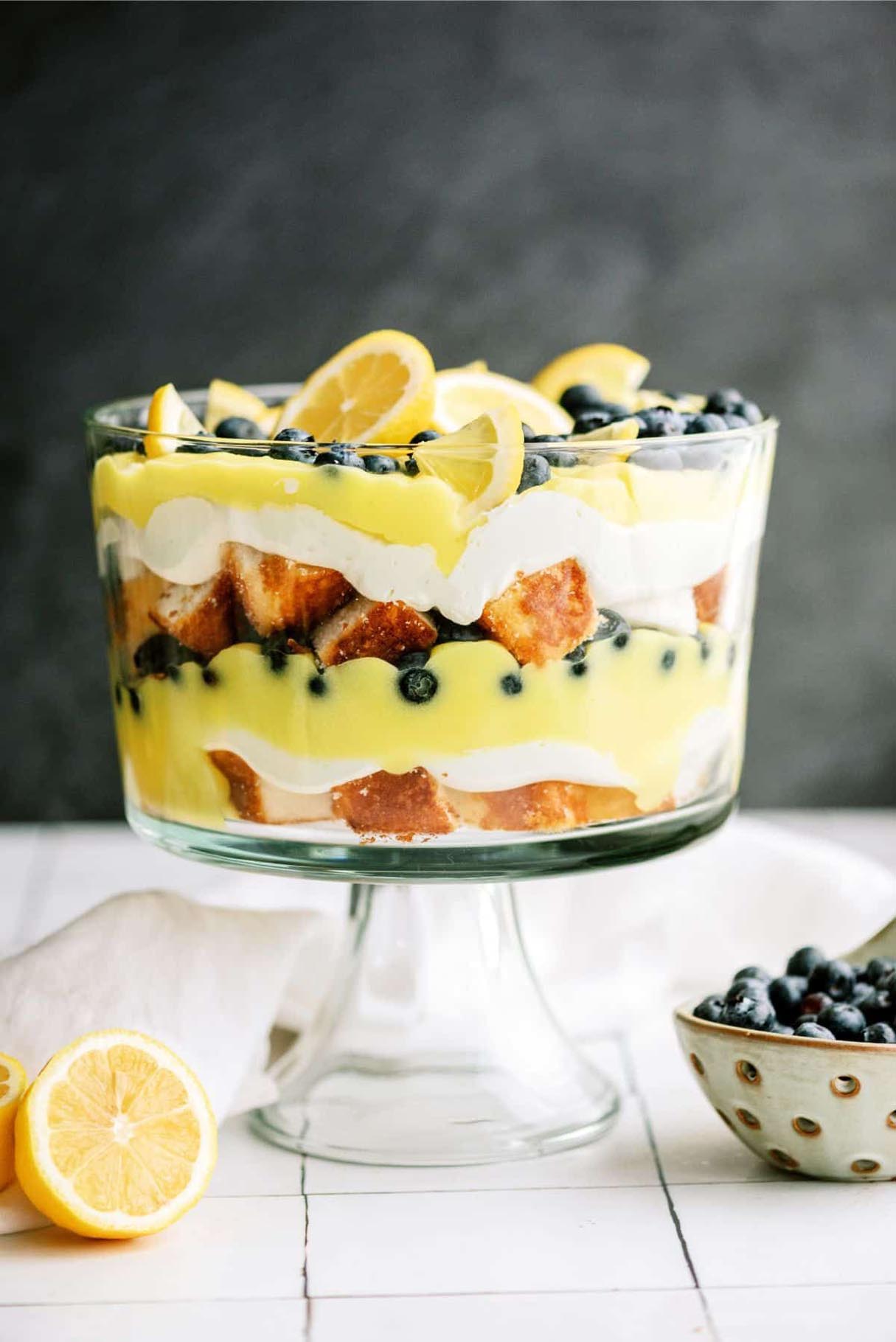 Easy Lemon Trifle Dessert Recipe