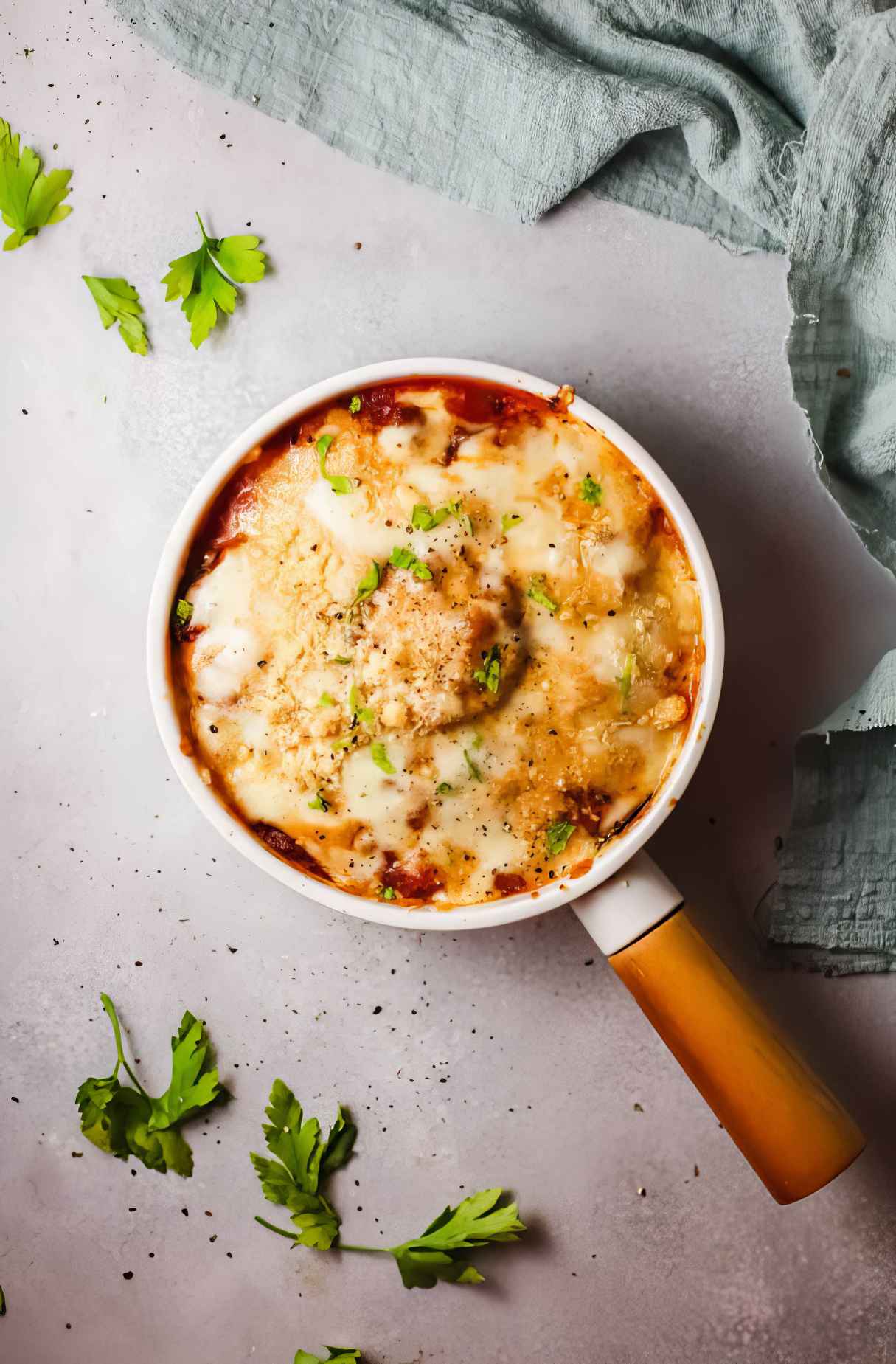 Easy Low Carb Lasagna with Eggplant