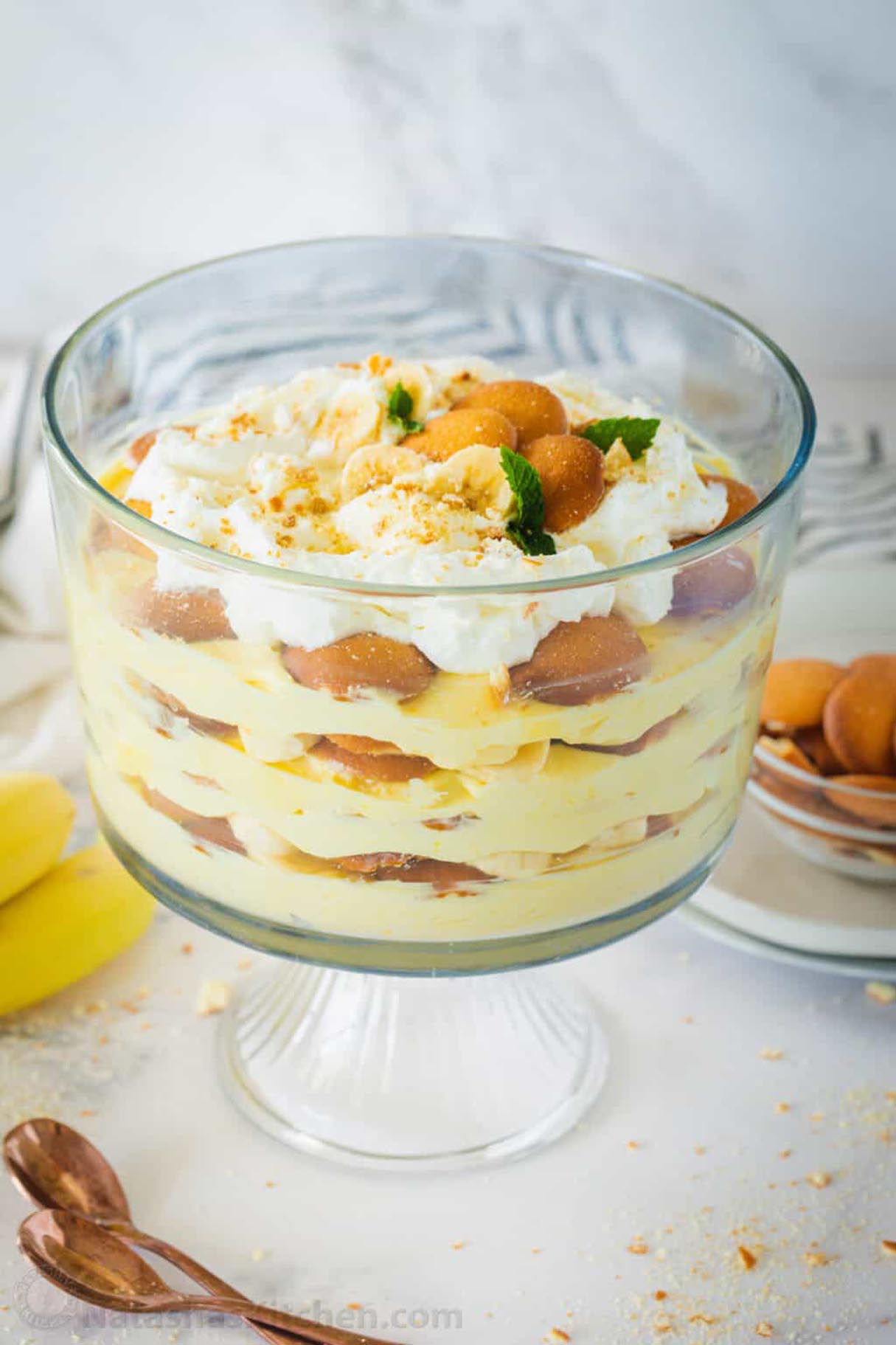 Easy No-bake Homemade Banana Pudding Recipe