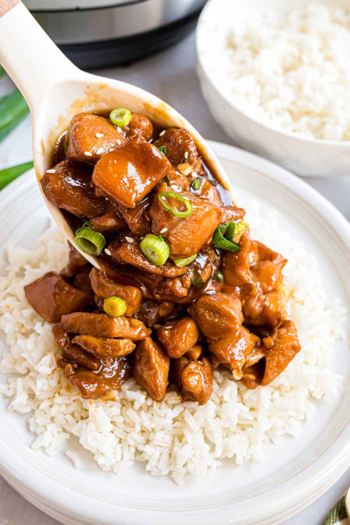 Easy Slow Cooker Mongolian Chicken