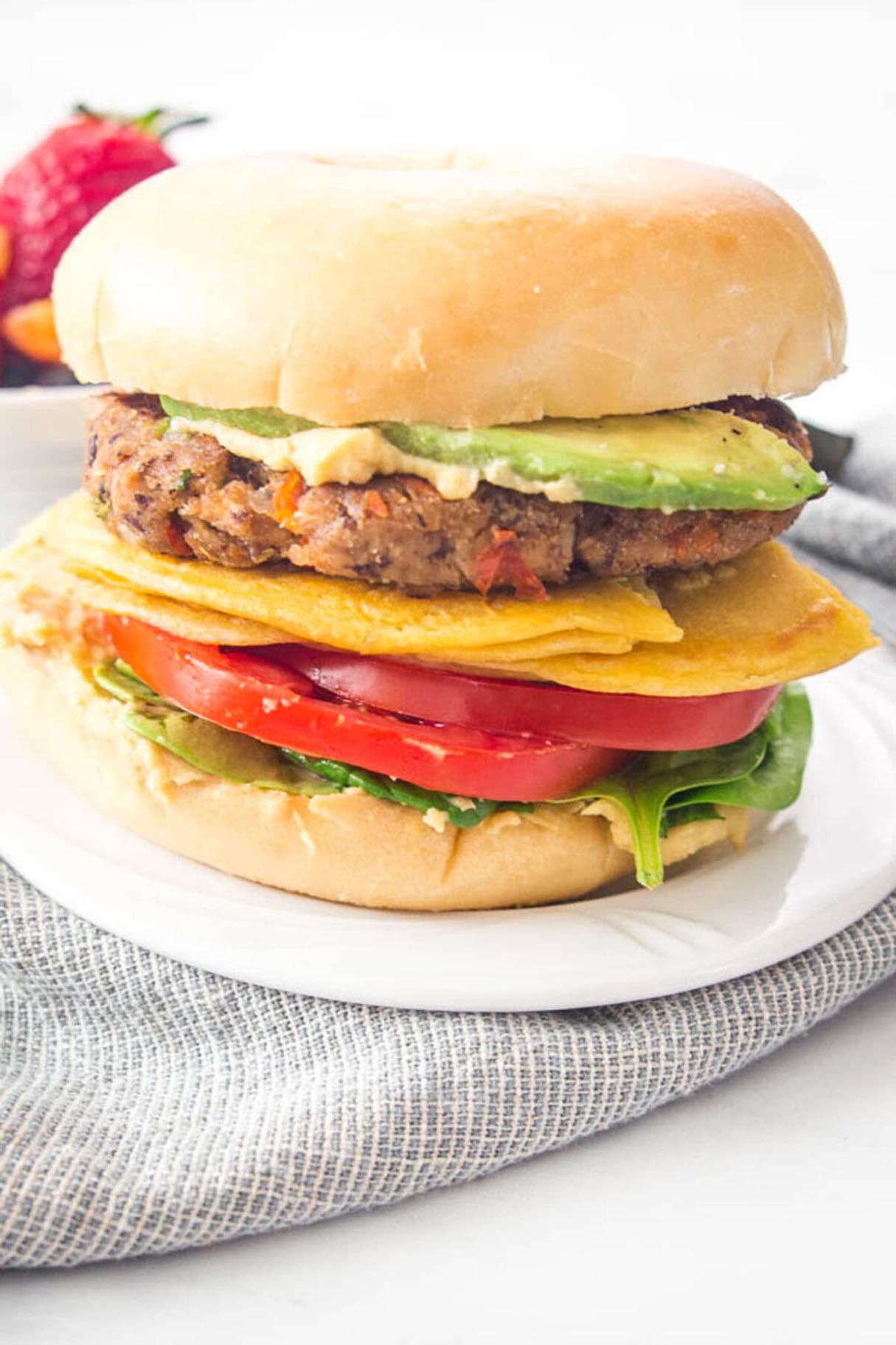 Eggy Vegan Breakfast Sandwiches