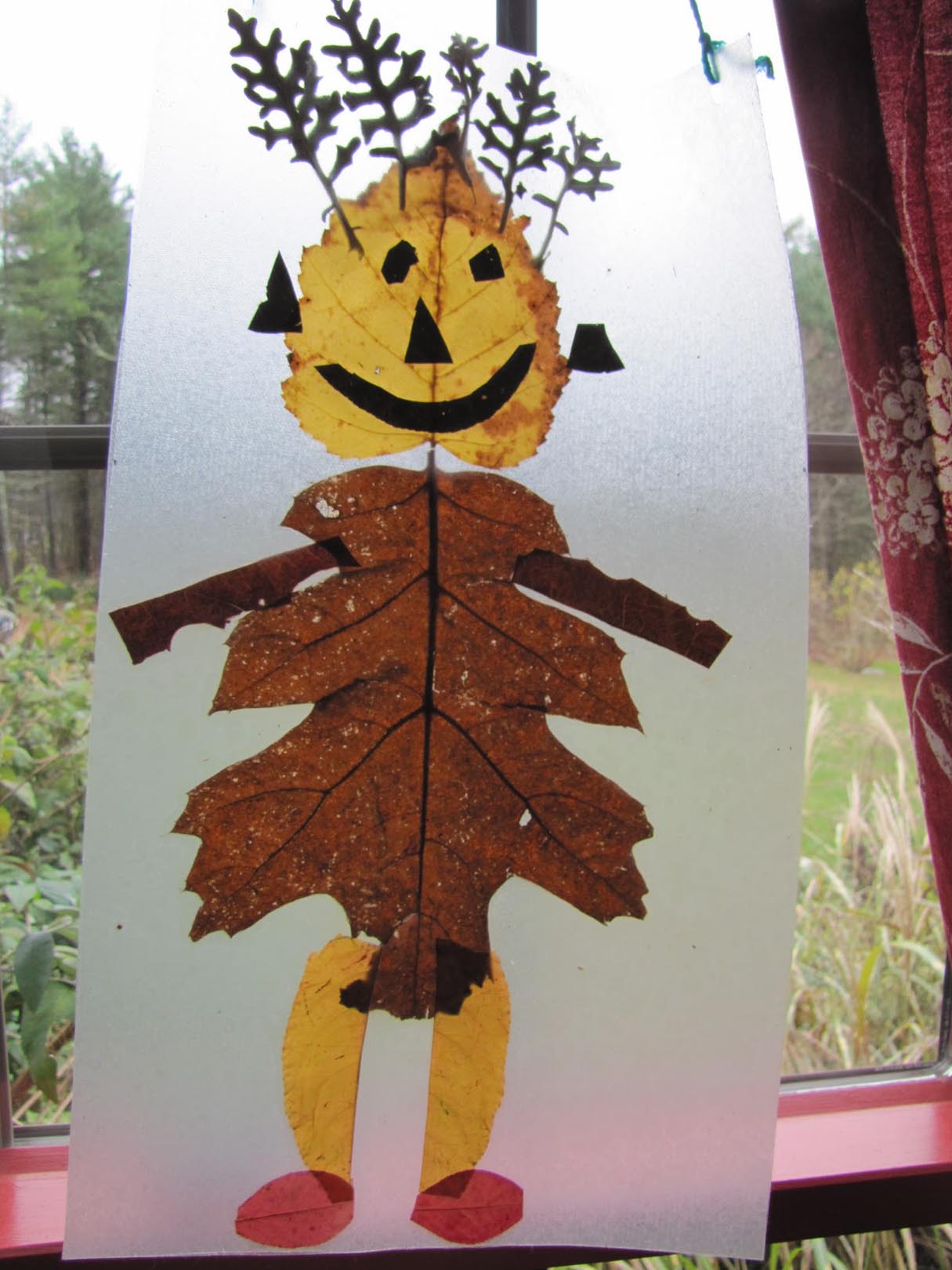 Fun and Easy Leaf People CRAFT