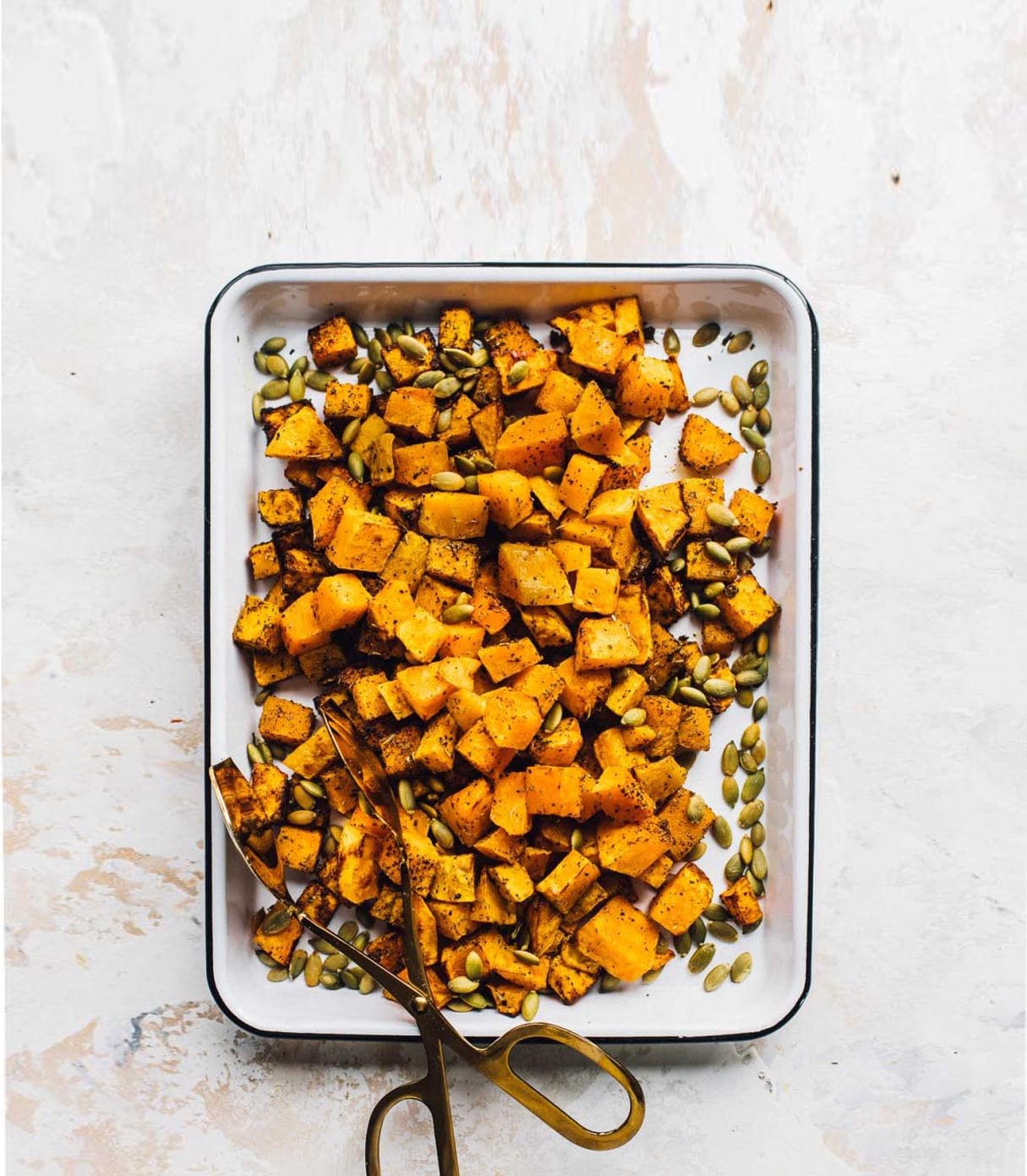 Garlic Herb Air Fryer Butternut Squash