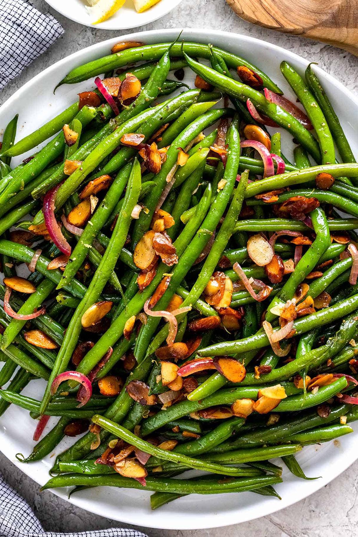 Green Beans Almondine